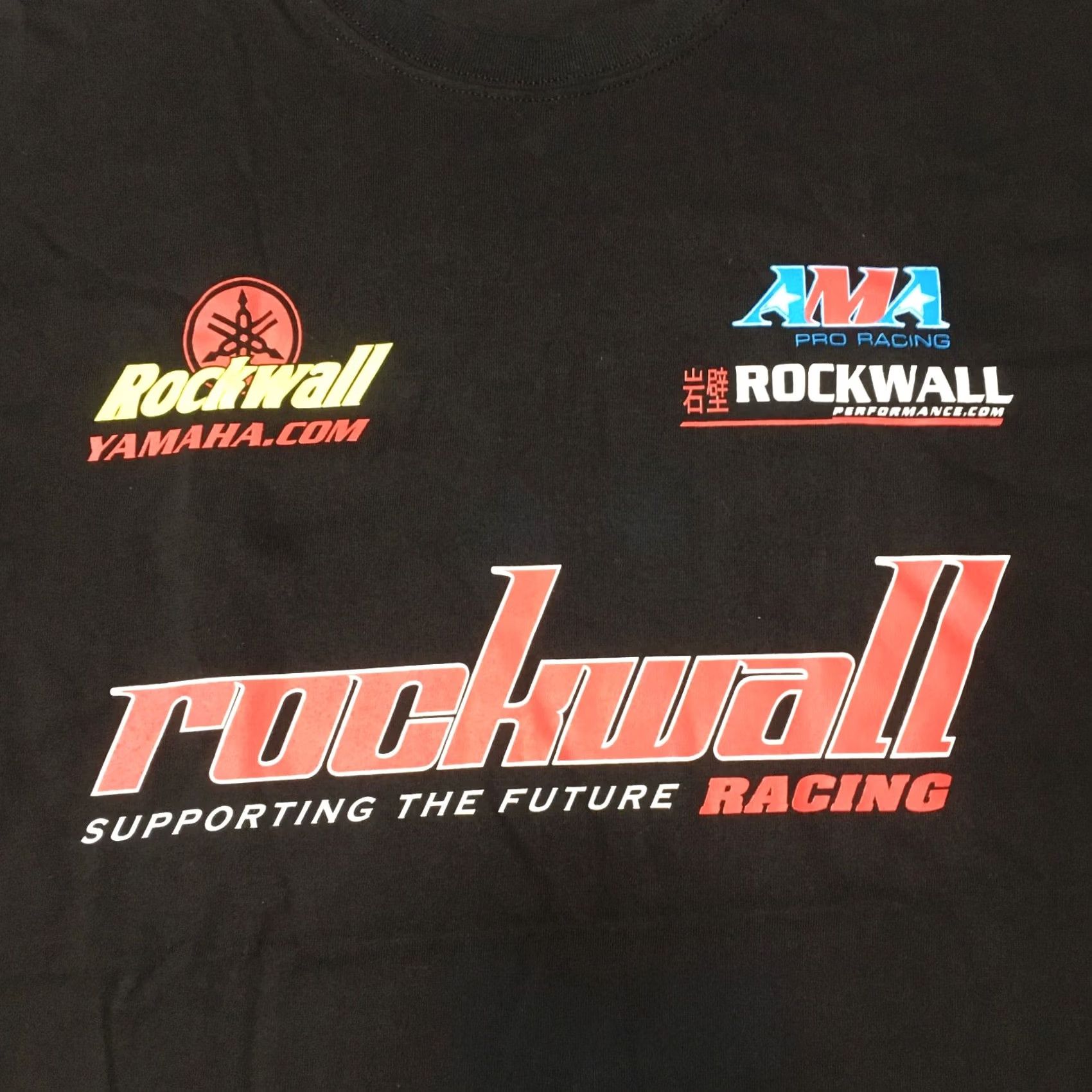 Gildan Gildan Rockwall Winston Pro Series Motorcycle AMA Made in USA Medium Shirt Adult 3XL Black Graphic Tee 80s Motorcycle Mens Size US XXL / EU 58 / 5 - 3 Thumbnail