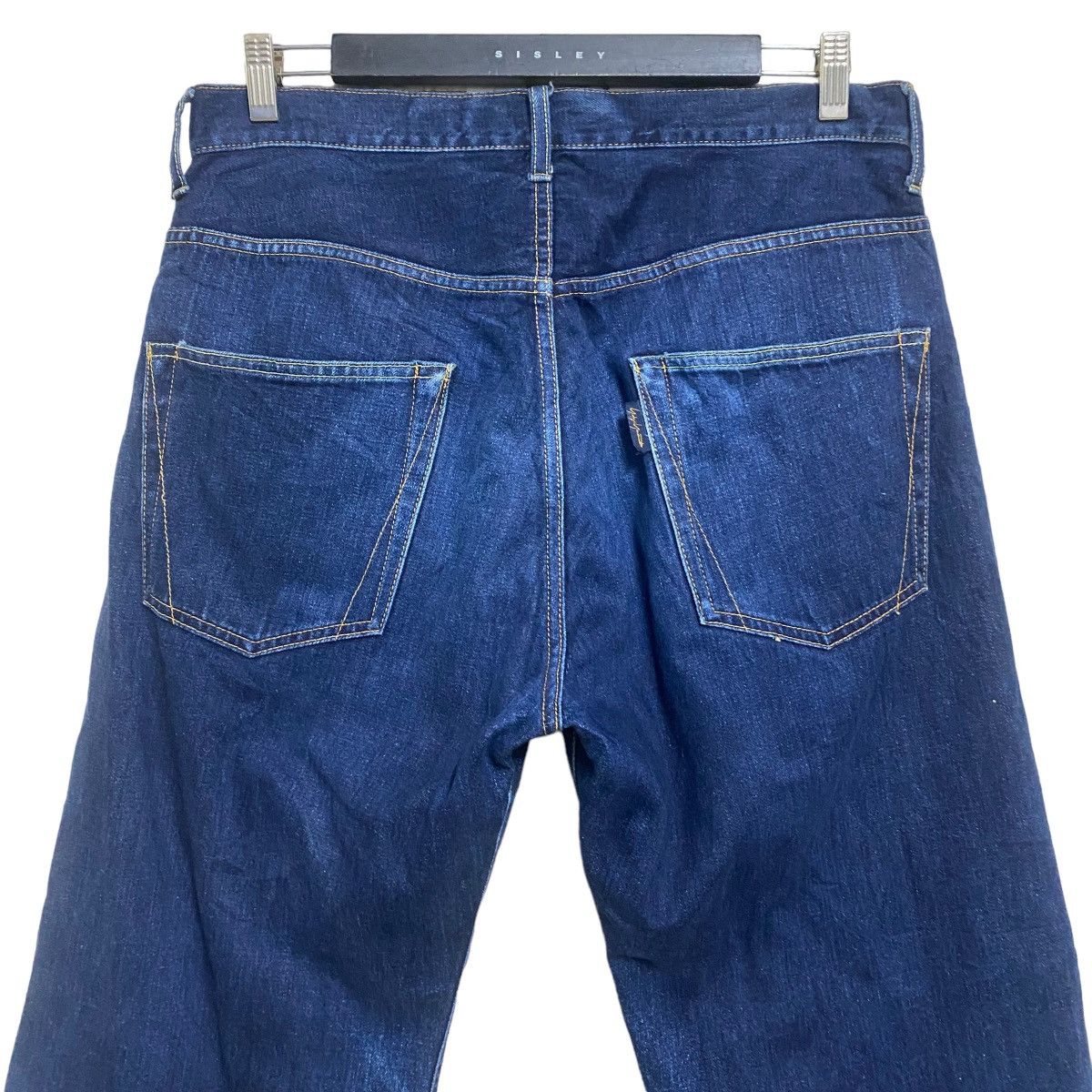 Yohji Yamamoto Vintage Yohji Yamamoto Pour Homme Asymmetrical Cropped Jeans Size US 32 / EU 48 - 10 Thumbnail