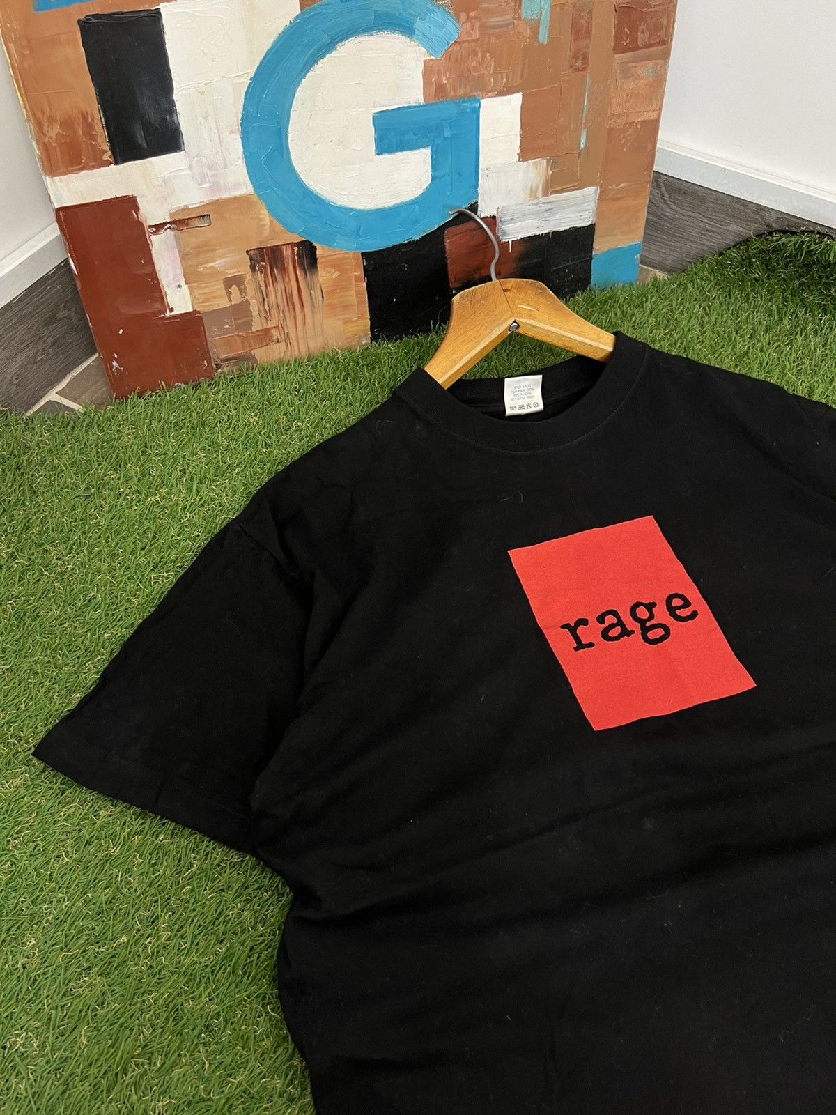 Band Tees Vintage Rage Againt The Machine 1999 Shirt 'Guerrilla Radio' Size US L / EU 52-54 / 3 - 3 Thumbnail