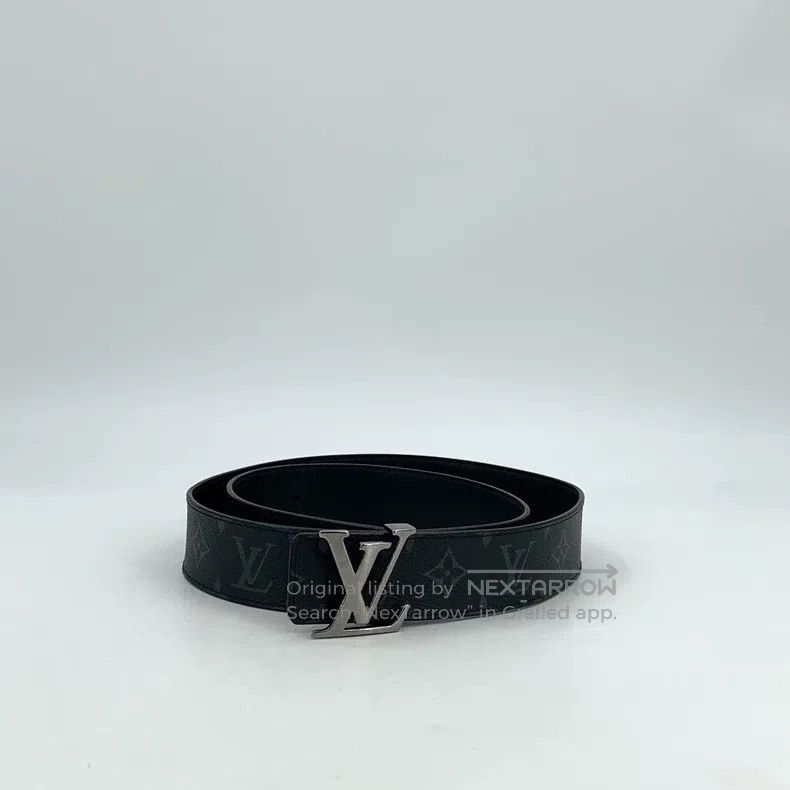 Louis Vuitton Louis Vuitton Black logo presbyopic full print smooth buck Size ONE SIZE - 2 Thumbnail