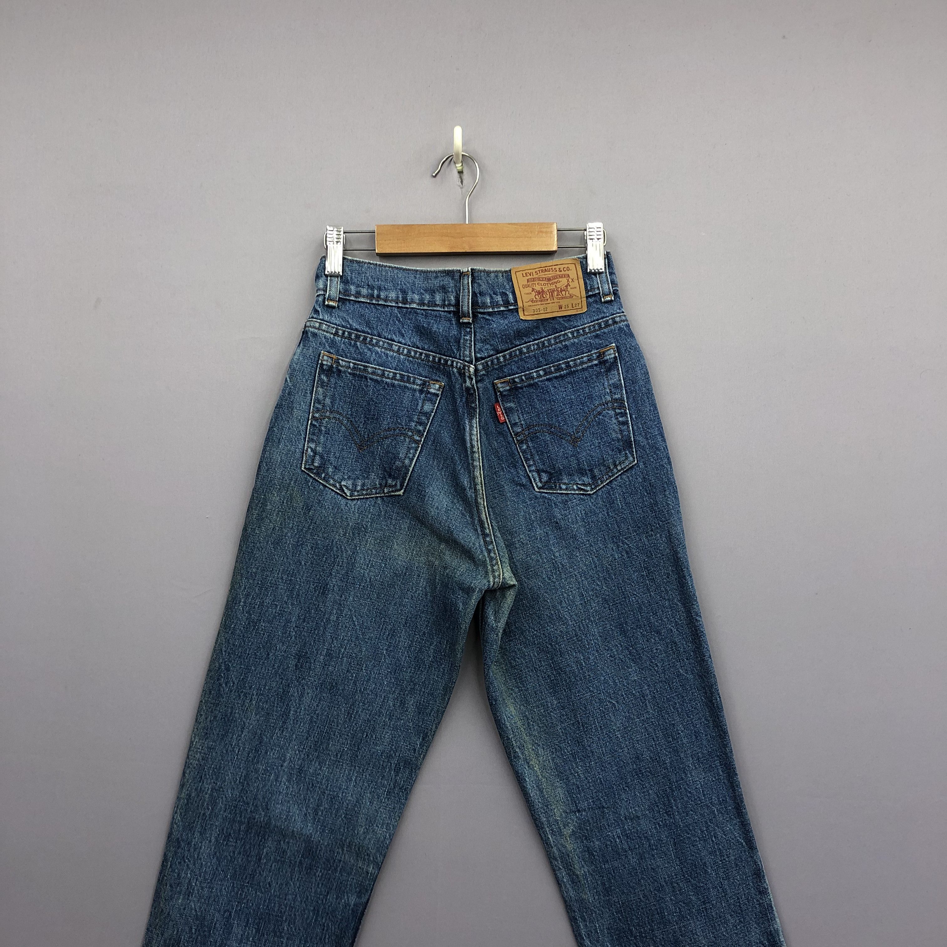 Levi's Vintage Levis 305 Stonewash Jeans Levi's Tiny Size Denim Size 24" / US 00 / IT 34 - 4 Thumbnail