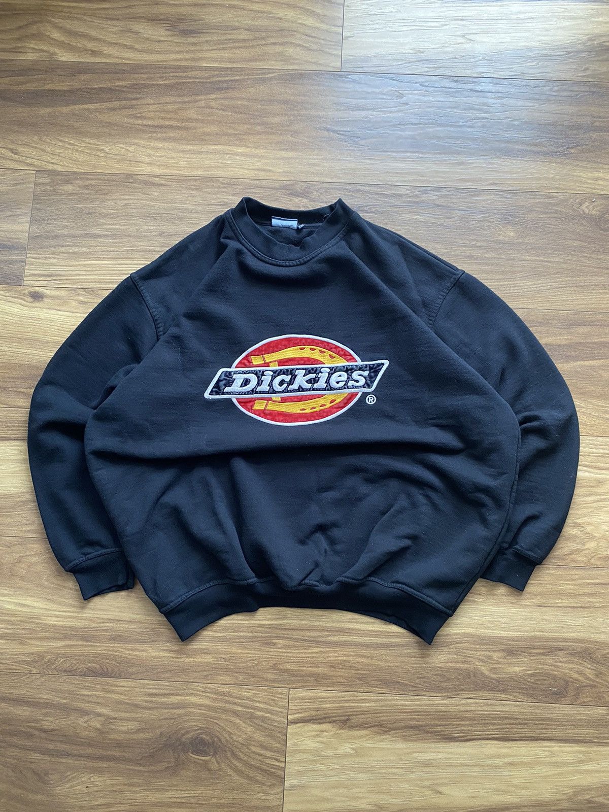 Carhartt × Dickies × Vintage Sweatshirt Vintage Dickies Big Logo Baggy Fit Size US XL / EU 56 / 4 - 1 Thumbnail