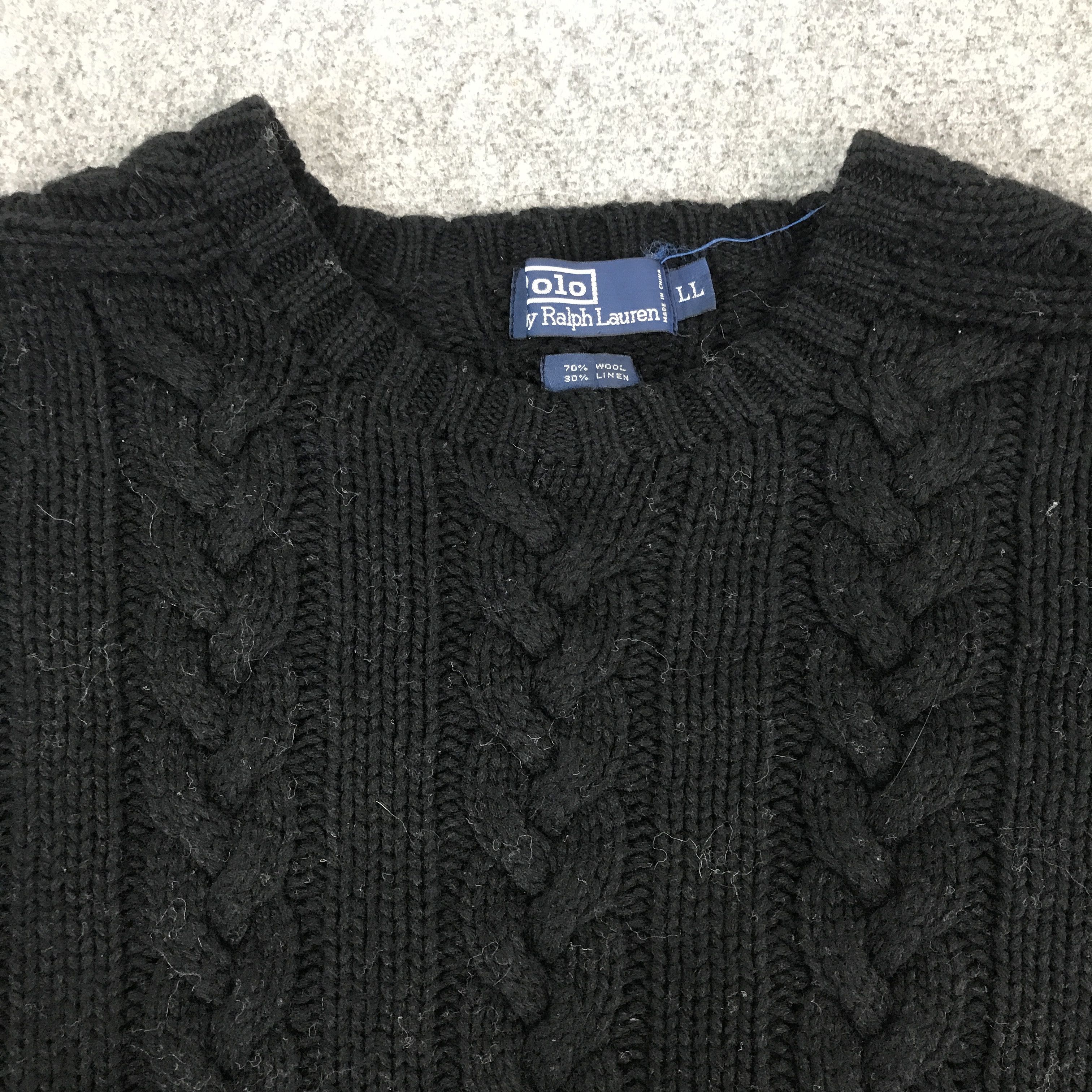 Polo Ralph Lauren Polo Ralph Lauren Wool Knitwear Sweatshirt Size US XL / EU 56 / 4 - 10 Thumbnail