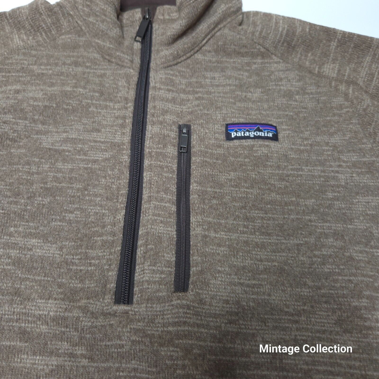 Patagonia PATAGONIA MENS BETTER SWEATER 1/4 ZIP BROWN PULLOVER Sz L Size US L / EU 52-54 / 3 - 2 Thumbnail