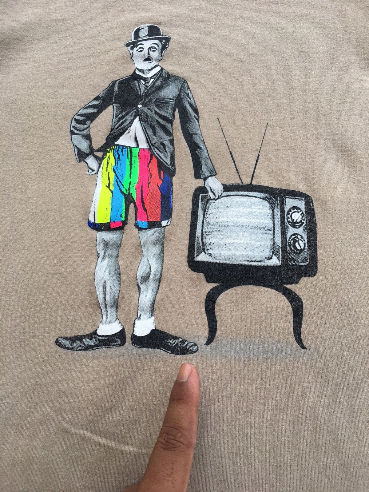 Vintage Rare Vtg Unfledged Charlie Chaplin Tshirt Japanese Brand Size US S / EU 44-46 / 1 - 10 Thumbnail