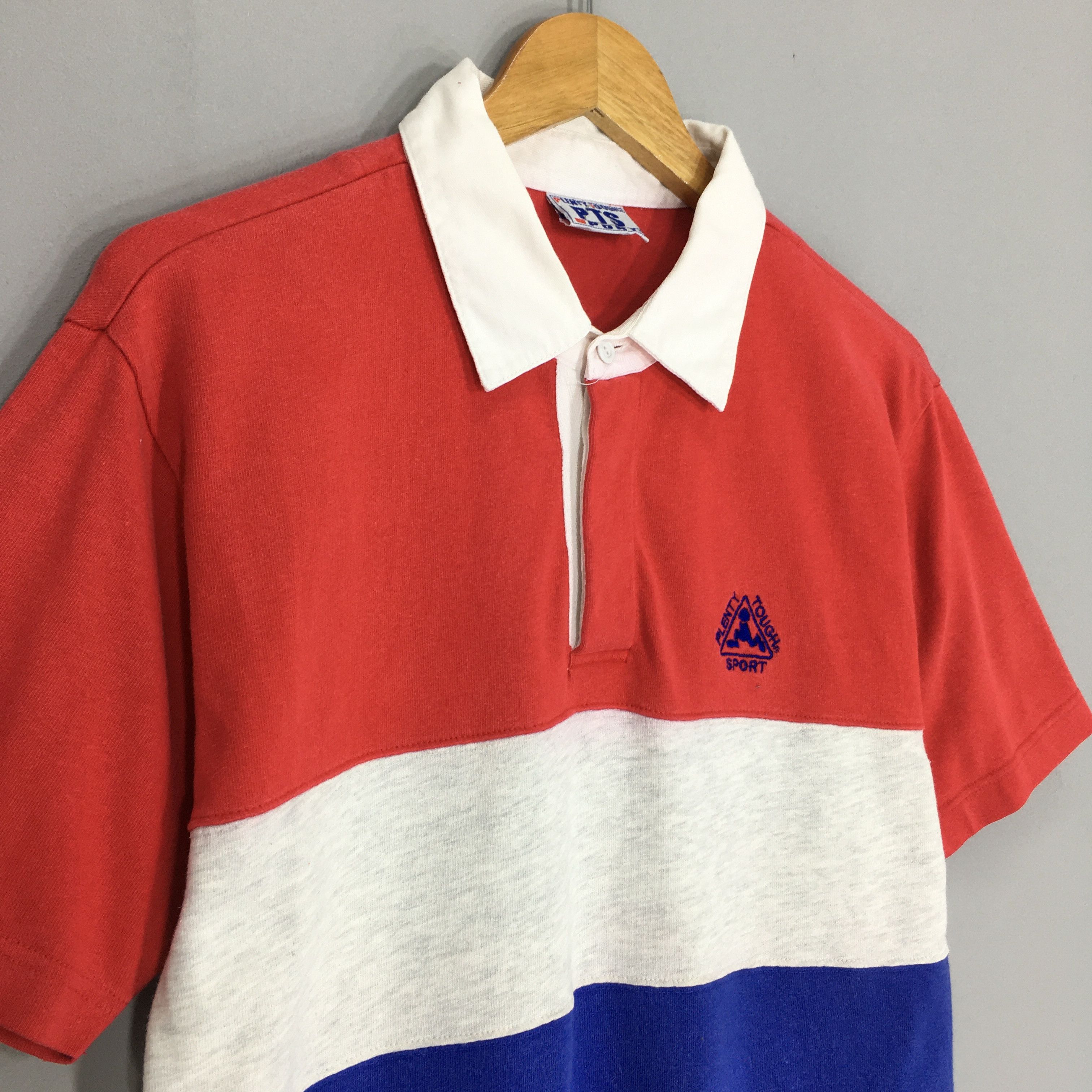 Other Vintage Plenty Tough Sport Rugby Shirt Medium Size US M / EU 48-50 / 2 - 3 Thumbnail