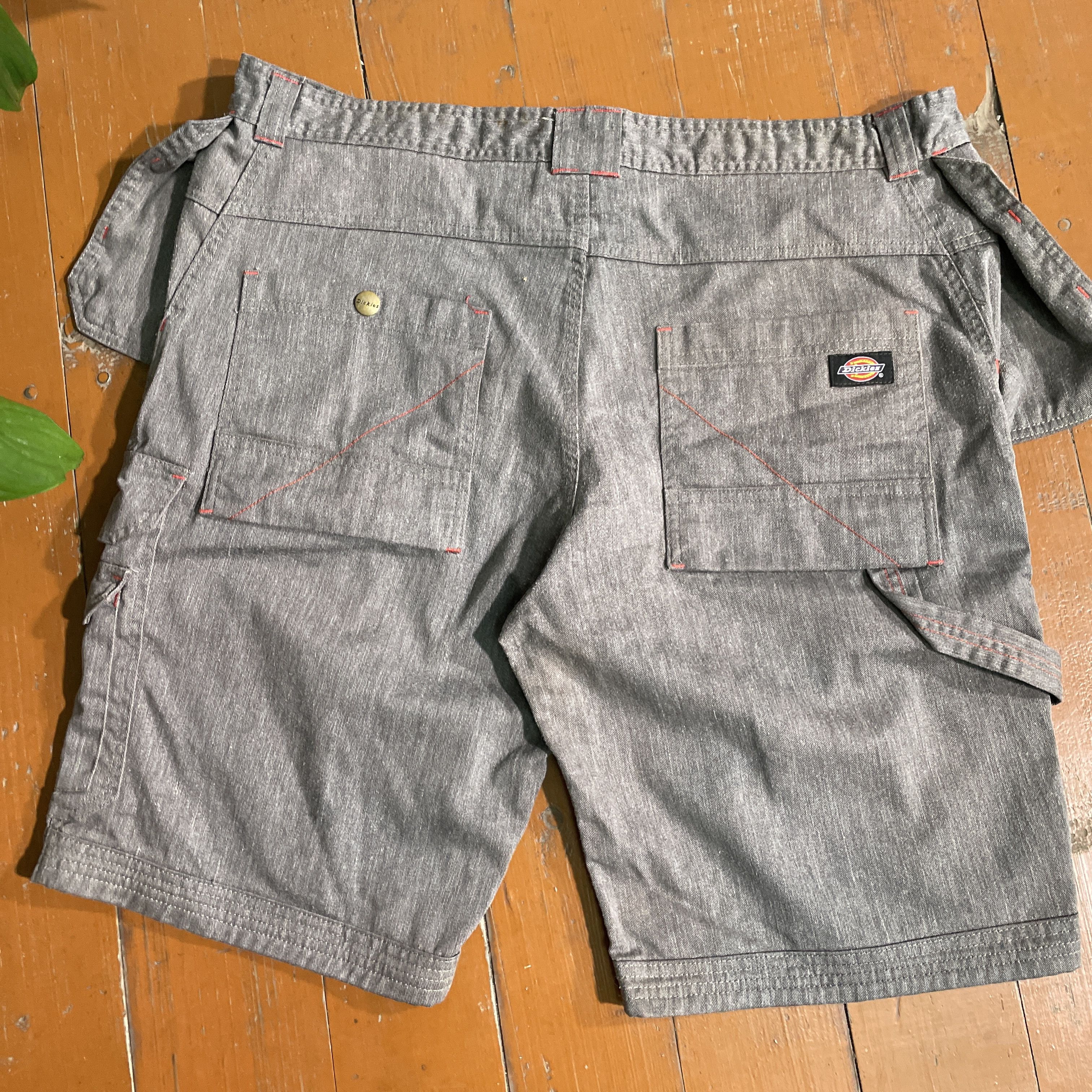 Dickies Vintage Dickies Work Shorts – Gray/Charcoal Canvas | W40 Size US 40 / EU 56 - 3 Thumbnail