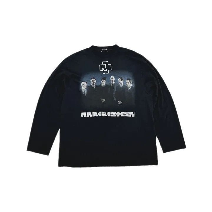 Balenciaga Balenciaga SS21 Printed Long Sleeve T-Shirt 0079-2507 Size US S / EU 44-46 / 1 - 1 Thumbnail
