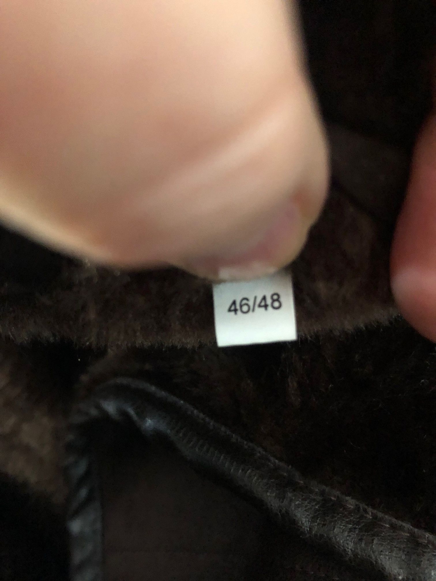 Other Women's jacket brown chocolate XL/2XL suede + fur Size XXL / US 16-18 / IT 52-54 - 9 Thumbnail