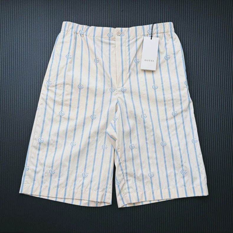 Gucci Gucci Printed cotton shorts Size US 30 / EU 46 - 1 Thumbnail