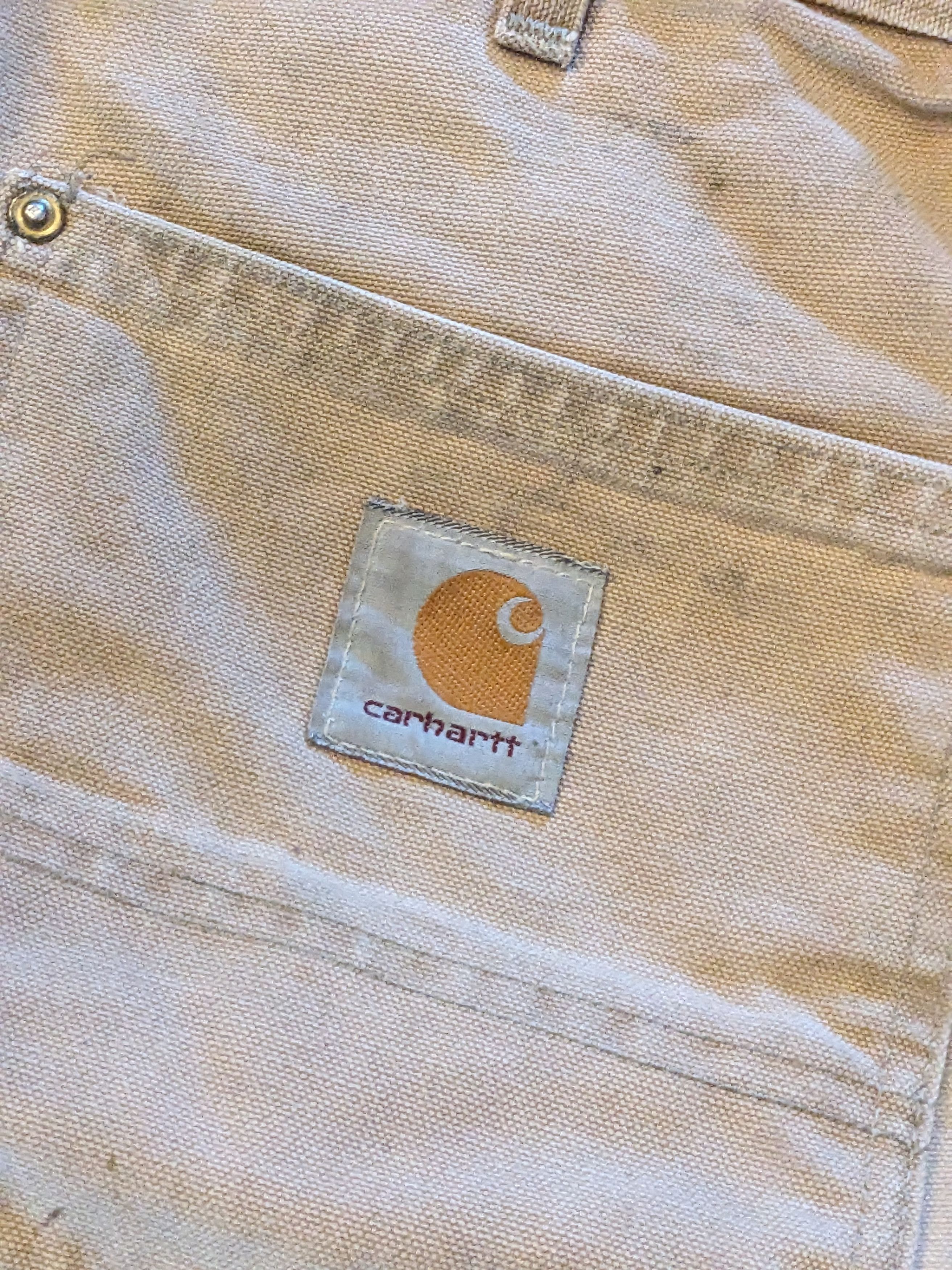 Carhartt × Vintage Vintage 90s Carhartt B01 BRN 34 x 30 Double Knee Pants Size US 34 / EU 50 - 2 Thumbnail
