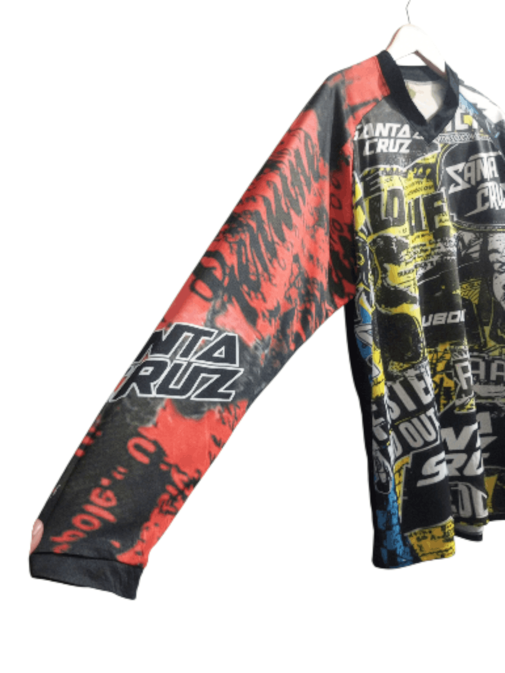 20471120 Vintage santa cruz aop long sleeve jersey Size US XL / EU 56 / 4 - 3 Thumbnail