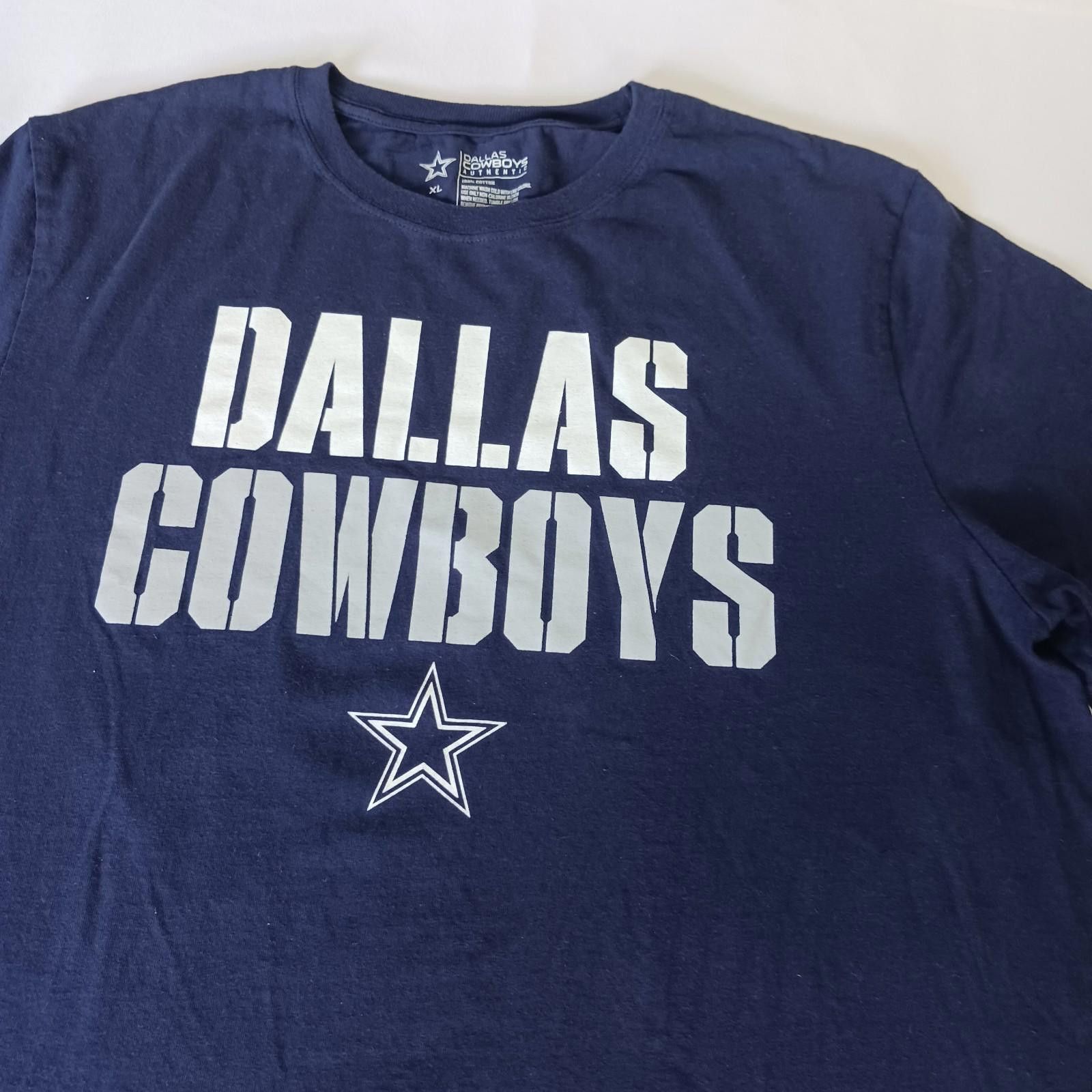 Other Dallas Cowboys Authentic Men’s Navy Blue Cowboys T-Shirt XL Size ONE SIZE - 11 Thumbnail