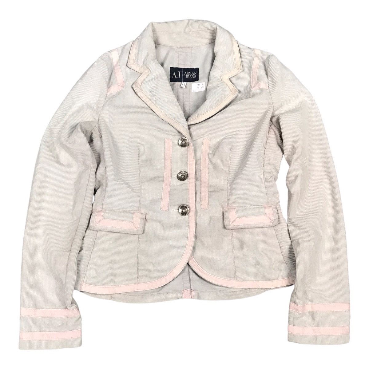 Armani × Japanese Brand ARMANI JEANS WOMAN BLAZER COAT Size XS / US 0-2 / IT 36-38 - 1 Thumbnail