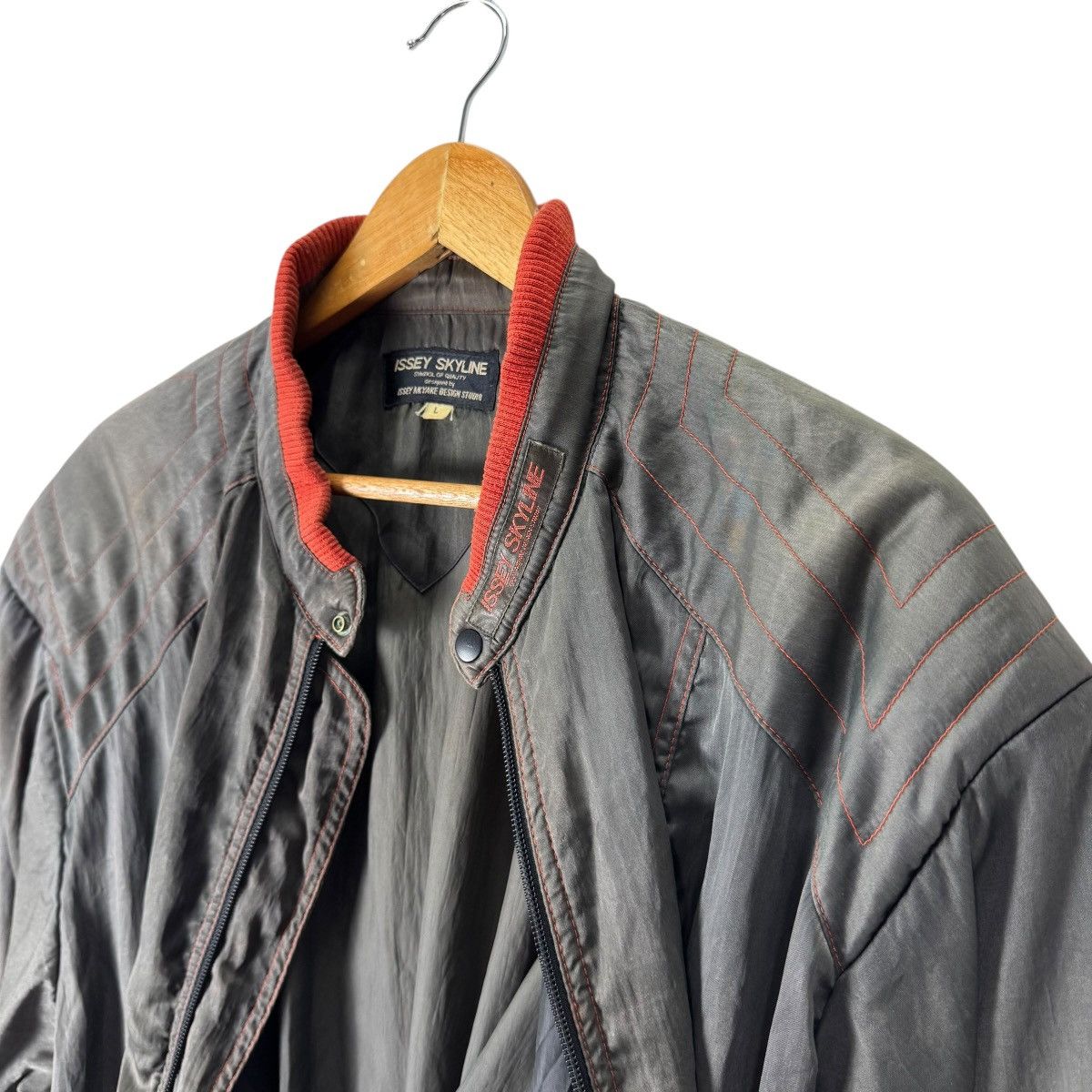 Issey Miyake Issey Skyline 80's MA-1 Bomber | Grailed