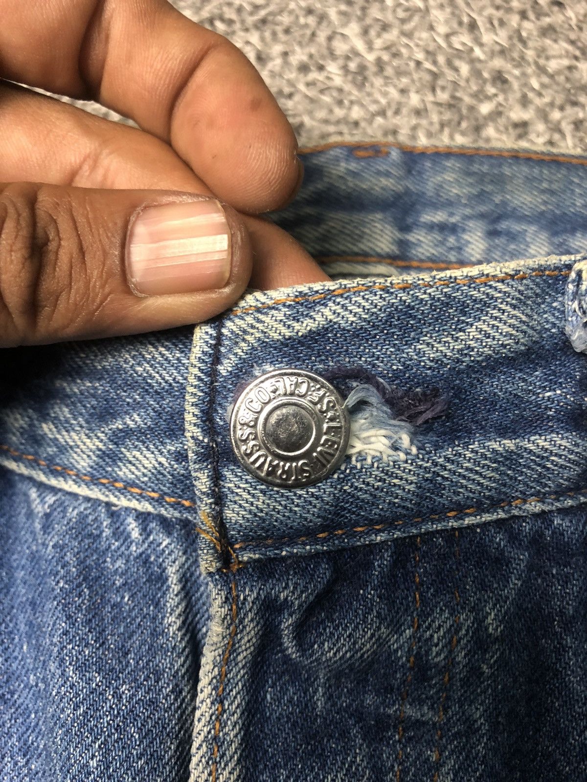 Levi's × Vintage Vintage Levis 501xx Distressed Custom Shortpants Size US 33 - 6 Thumbnail