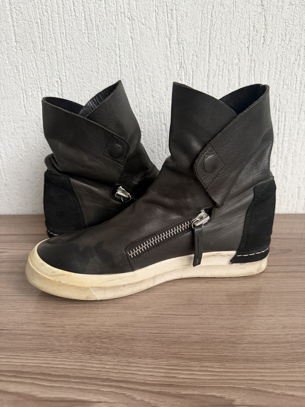 Cinzia Araia ☄️🔥double zip foldable like rick owens, kmrii, Size US 7 / EU 40 - 11 Thumbnail