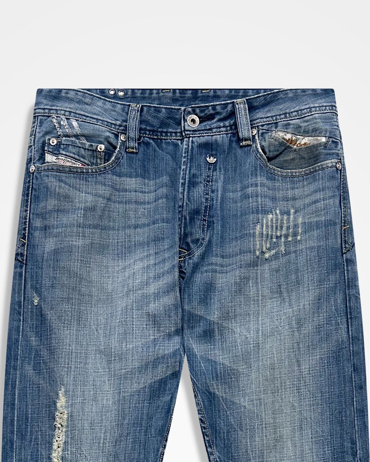 Adidas × Diesel Diesel x Adidas, SS08 Mid-Wash Adi-Viker Size US 32 / EU 48 - 6 Thumbnail