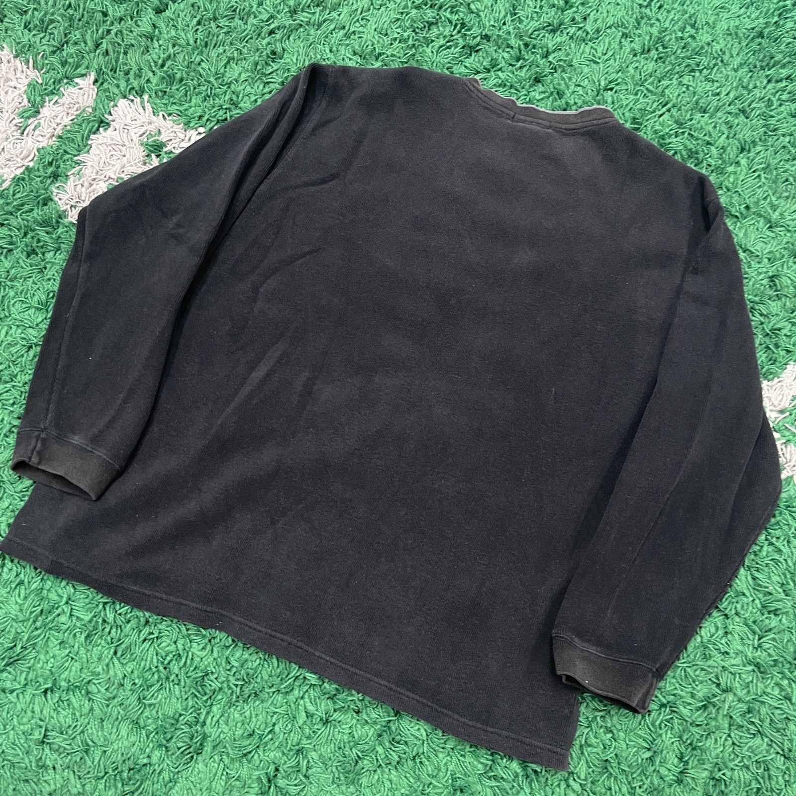 Club Room × Vintage Club Room V Neck Black Knit Sweater Pullover Size XL B10 Size US XL / EU 56 / 4 - 7 Thumbnail