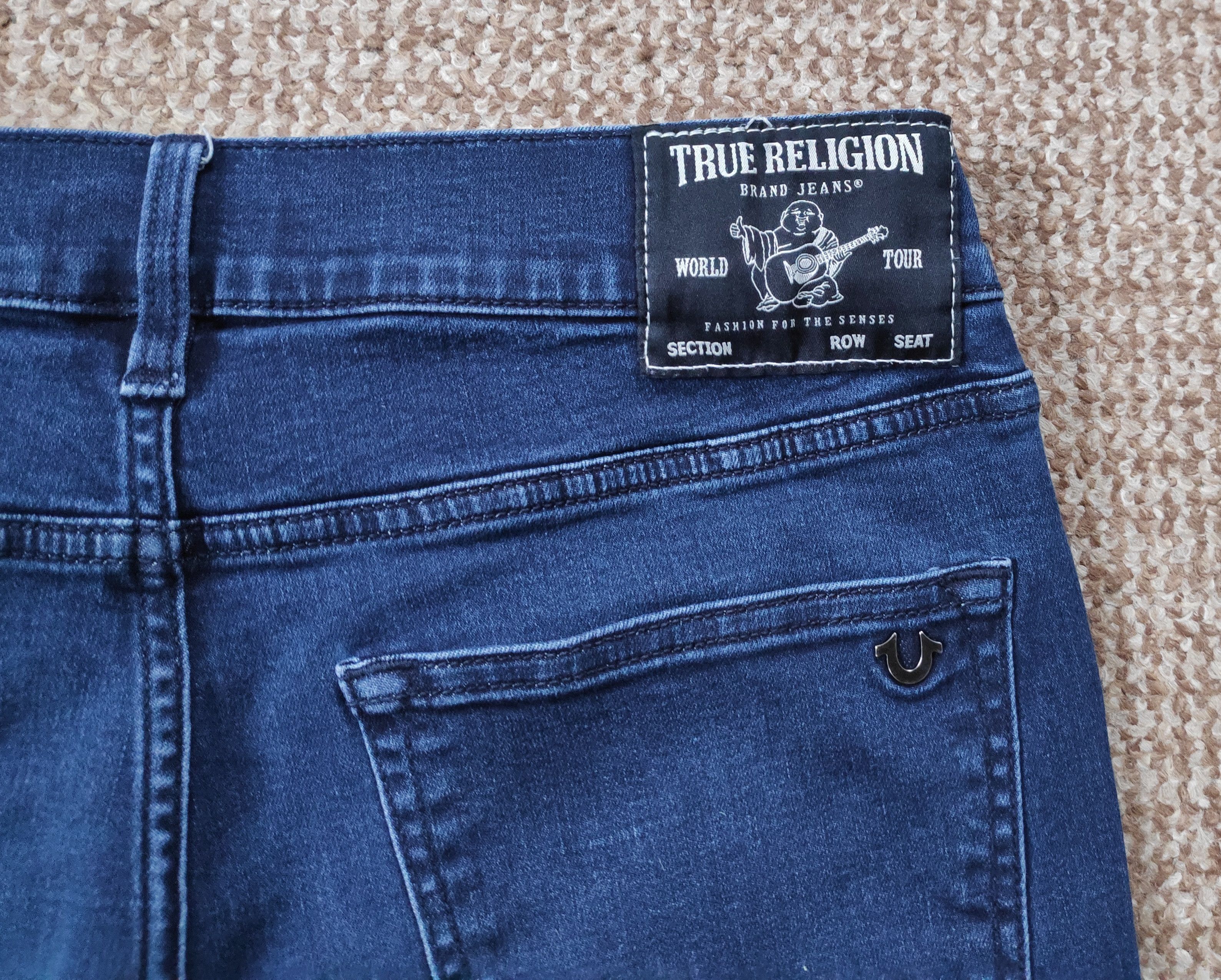 True Religion True Religion Rocco Relaxed Skinny Denim Jeans sz W32 Size US 32 / EU 48 - 5 Thumbnail