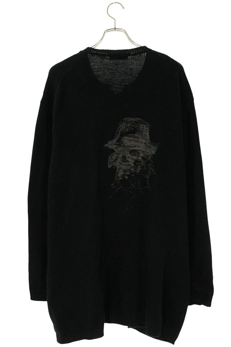 Yohji Yamamoto POUR HOMME 19AW skull zip up wool cardigan HC-K84-193 Size US L / EU 52-54 / 3 - 2 Thumbnail