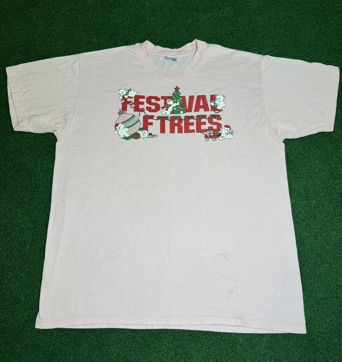Vintage Vtg 90s Festival Of Trees Christmas Tree Festival T Shirt Size XL / US 12-14 / IT 48-50 - 1 Thumbnail