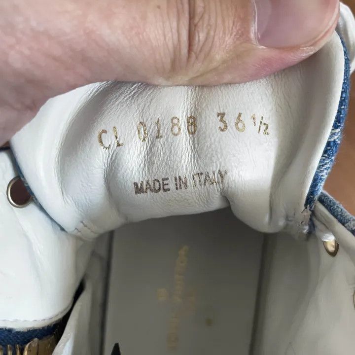 Louis Vuitton Louis Vuitton Stellar Casual Sneakers in Blue -2508 Size US 6.5 / EU 39-40 - 5 Thumbnail