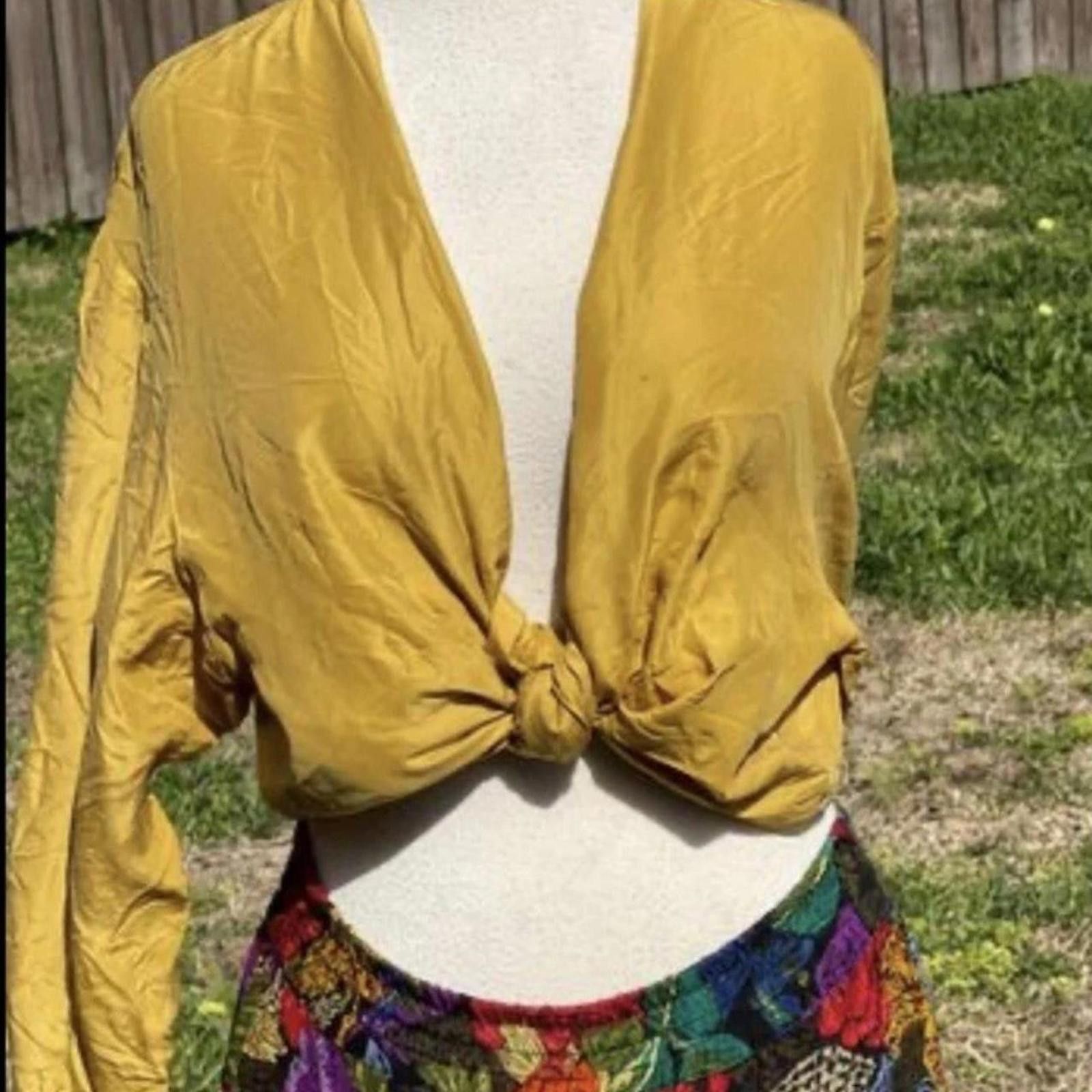 Oleg Cassini Oleg Cassini Silk Vintage Blouse small Size S / US 4 / IT 40 - 1 Thumbnail