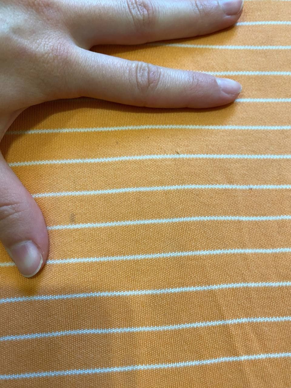 Polo Ralph Lauren Ralph Lauren Polo Shirt Men's Classic Peach Stripe Size US L / EU 52-54 / 3 - 13 Thumbnail