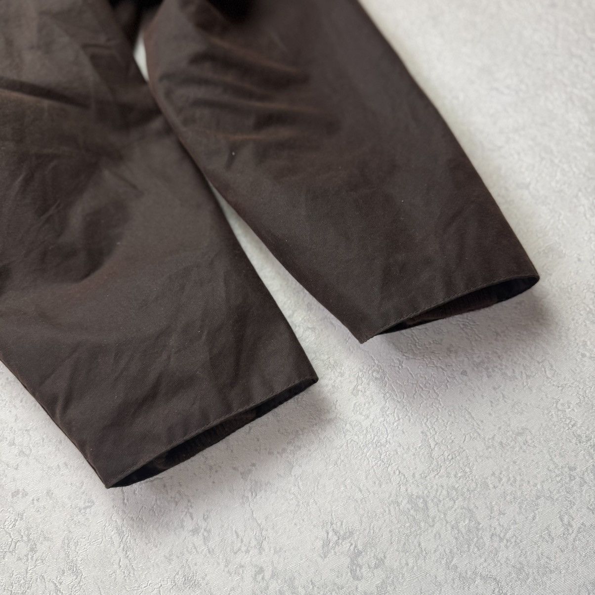 Barbour Barbour Waxed Brown Bedale Jacket Coat With Hood C44/112cm Size US L / EU 52-54 / 3 - 8 Thumbnail