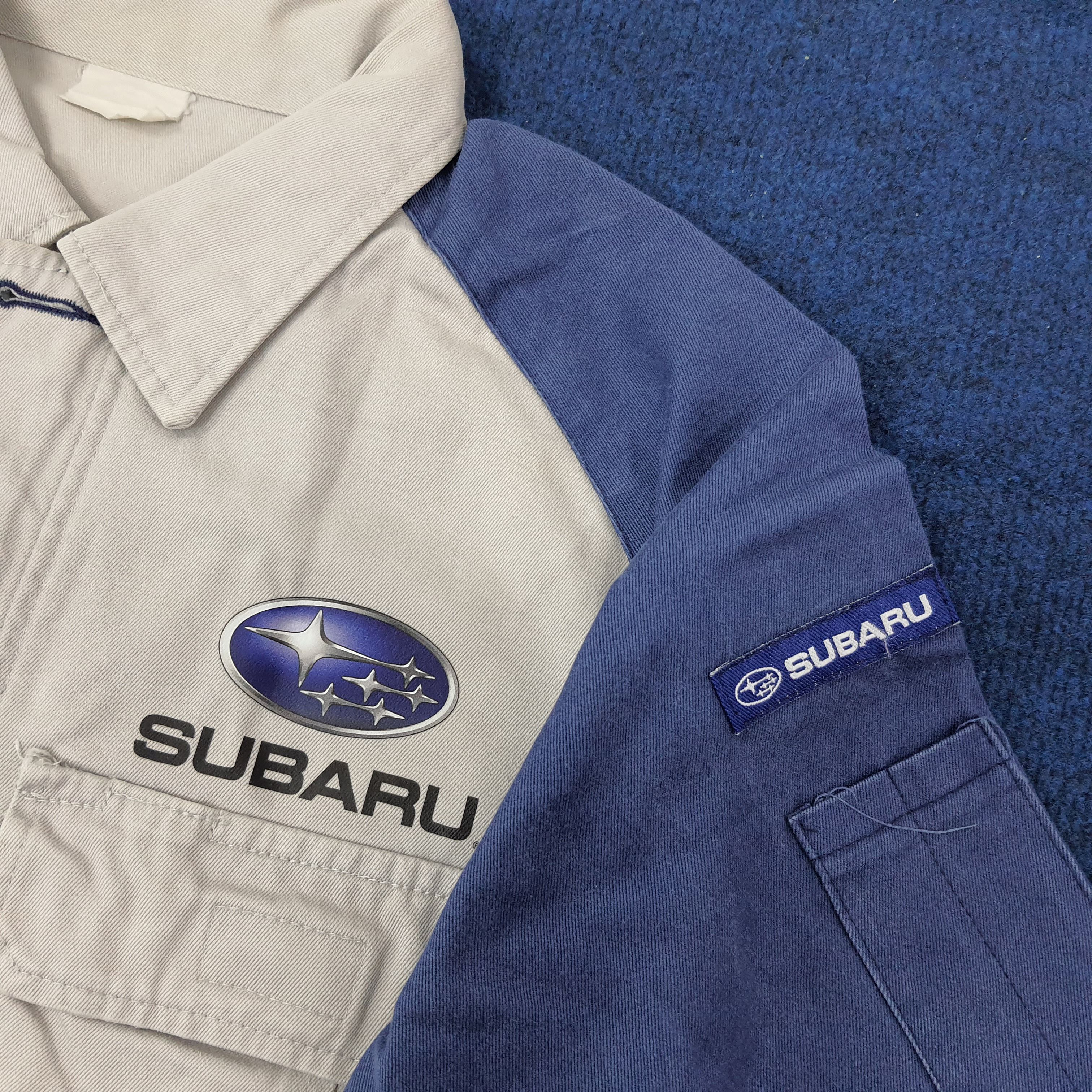 Japanese Brand Vintage SUBARU Japan Motorsports Racing Jacket C246N17 Size US M / EU 48-50 / 2 - 4 Thumbnail