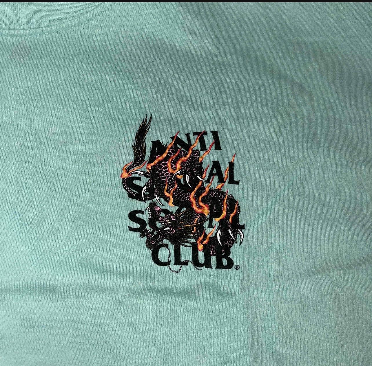 Anti Social Social Club Anti Social Social Double Dragon Teal VIP Size US XL / EU 56 / 4 - 2 Thumbnail