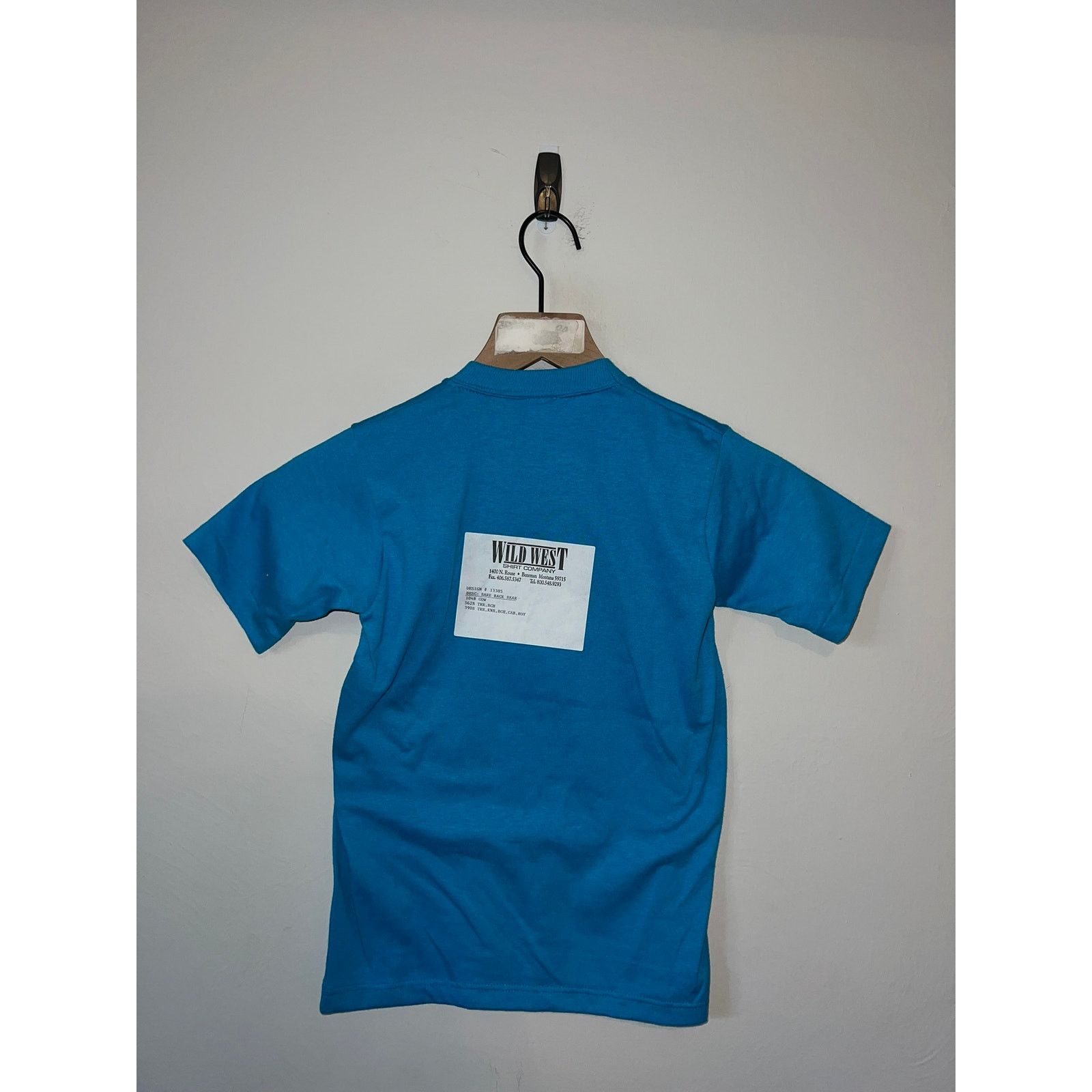 Jerzees 90s Youth Bear Back In Wyoming Jackson Hole Shirt M 10-12 Size US M / EU 48-50 / 2 - 8 Thumbnail