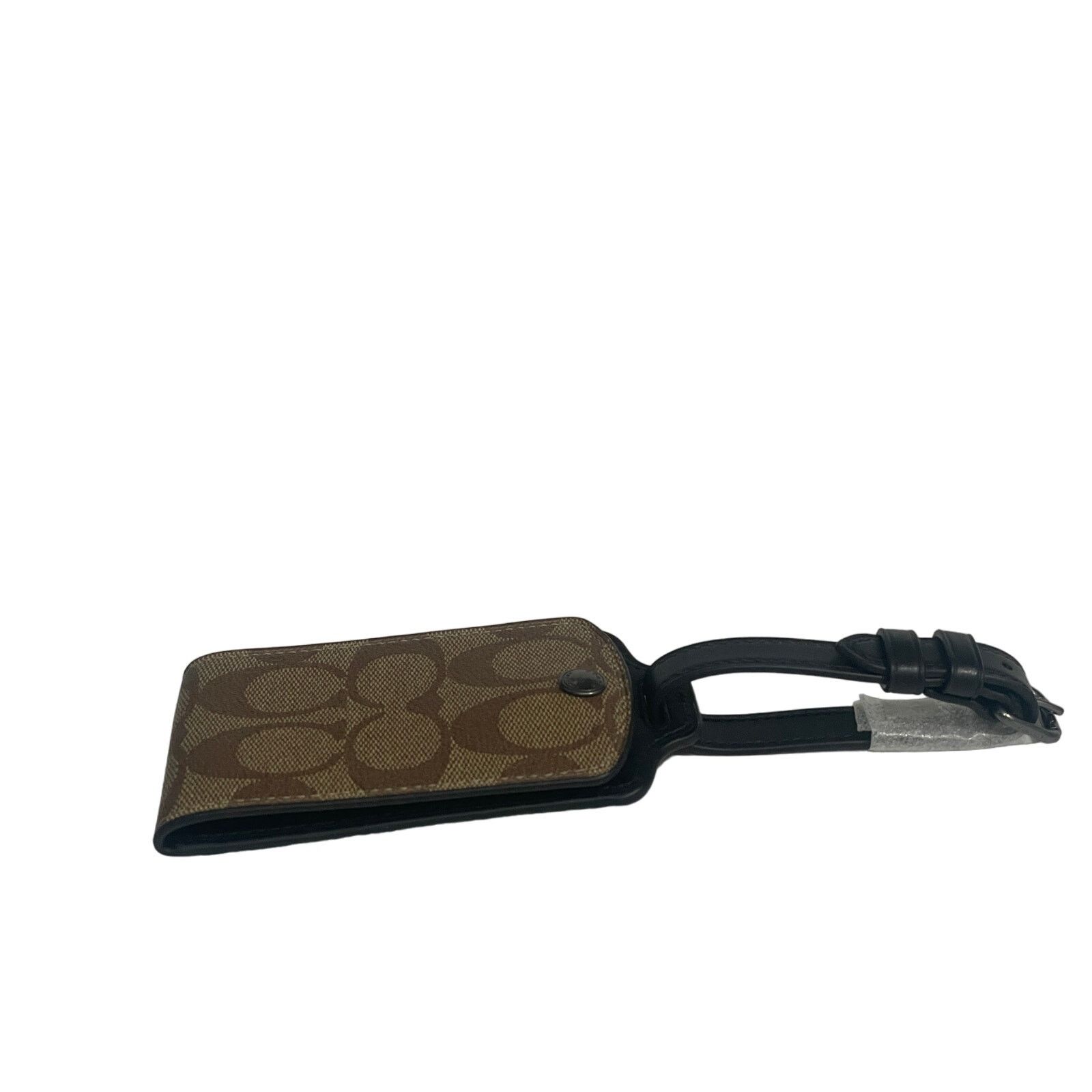 Coach Coach Luggage Tag In Signature Canvas New Size ONE SIZE - 2 Thumbnail