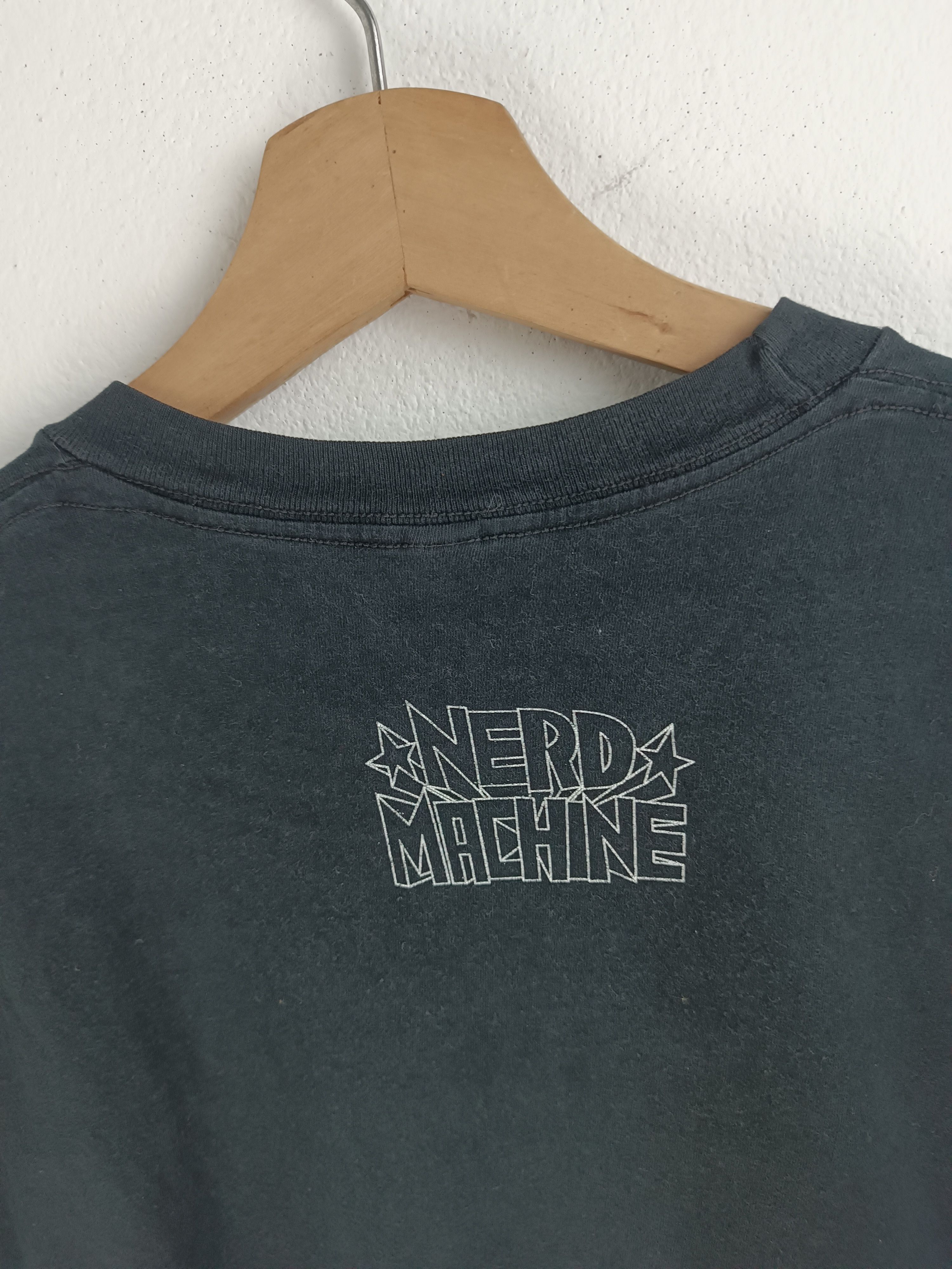 Vintage VINTAGE NERD MACHINE FADED TEE Size US M / EU 48-50 / 2 - 17 Thumbnail
