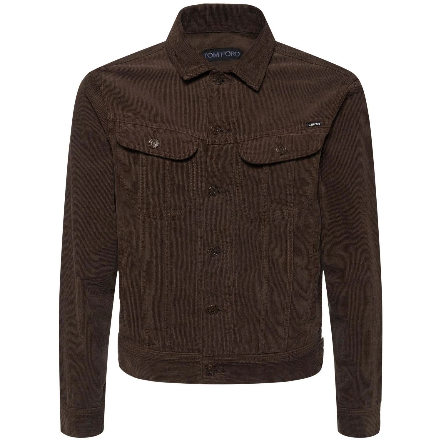 Tom Ford TOM FORD $1690 Dark Moss Cotton Jacket New & Authentic (Men' Size US XXL / EU 58 / 5 - 1 Thumbnail