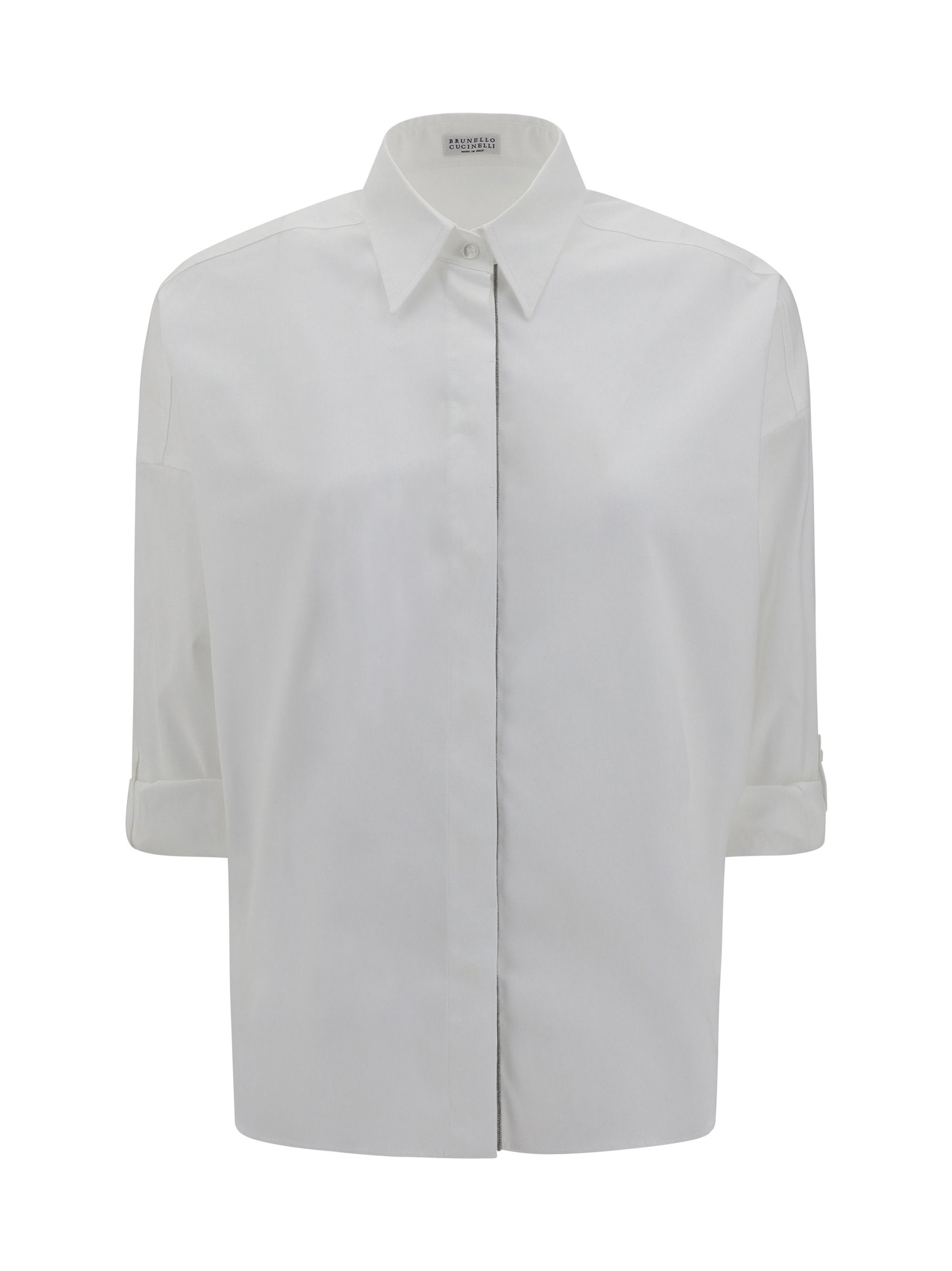 Brunello Cucinelli Shiny monili Shirt Size XL / US 12-14 / IT 48-50 - 1 Thumbnail