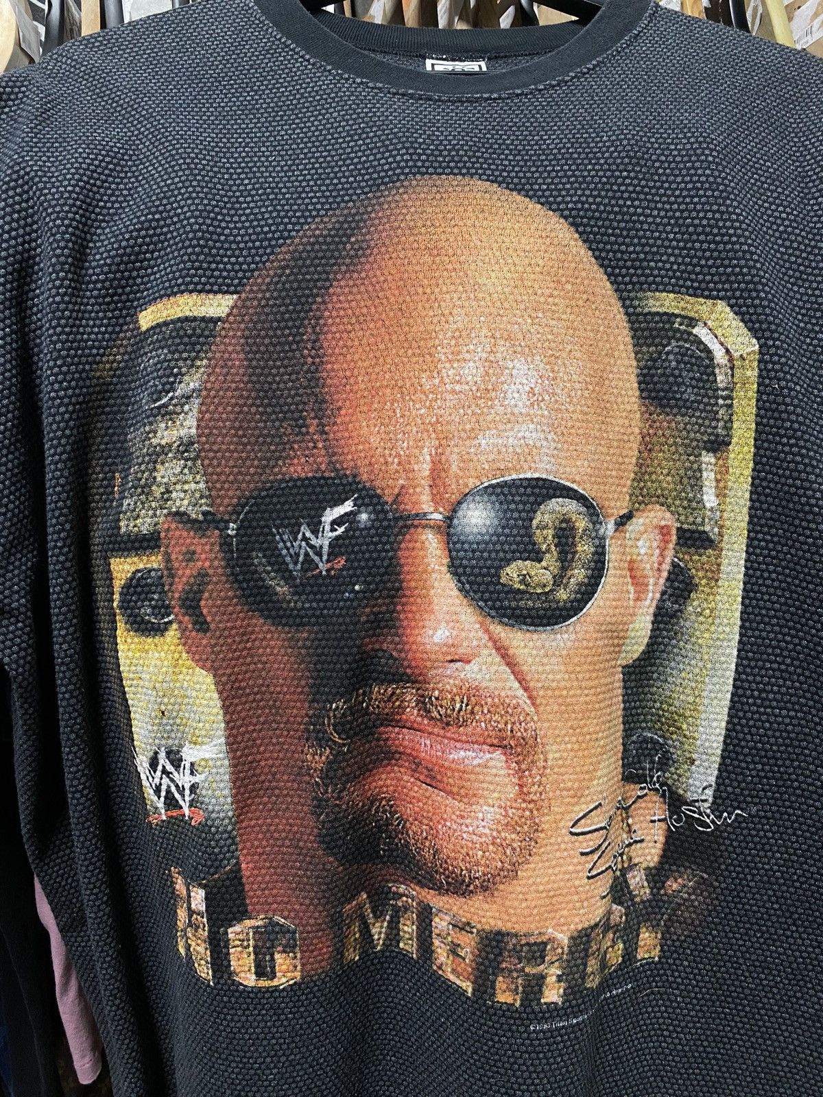 Vintage × WWE × WWF Vintage 1993 WWF Stone Cold Steve Austin Shirt XLarge Size US XL / EU 56 / 4 - 2 Thumbnail