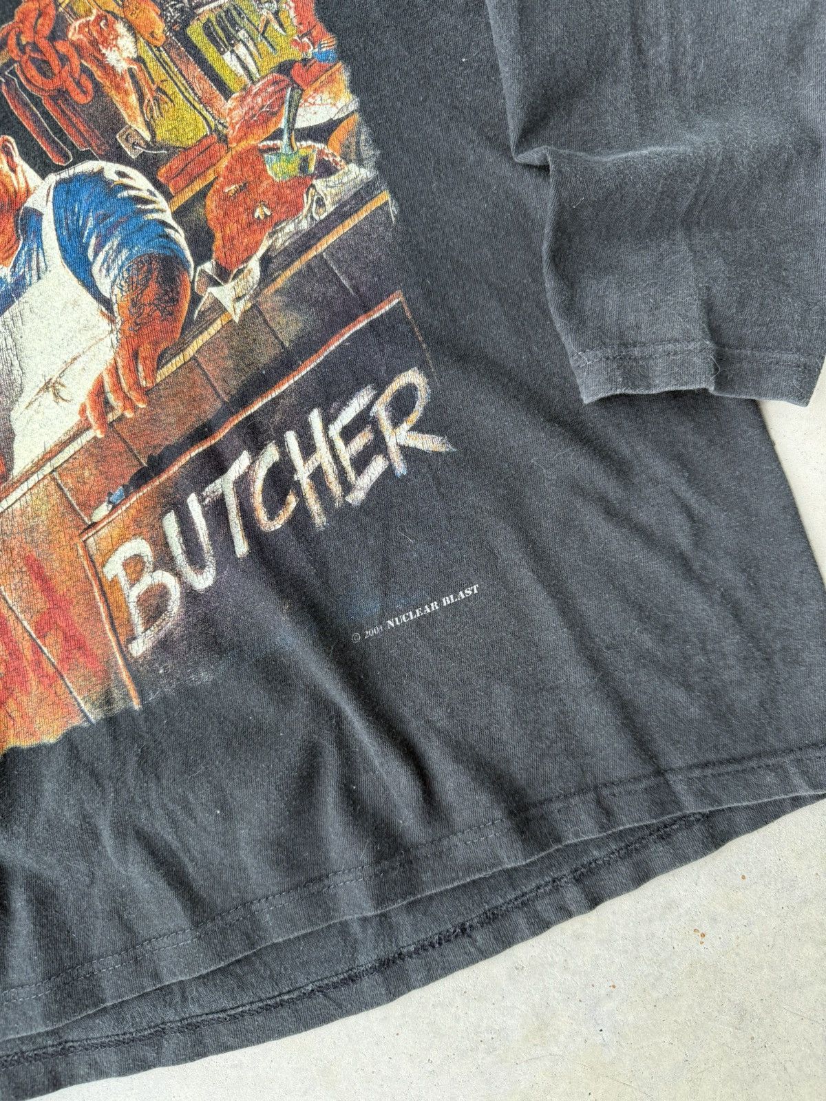 Vintage Vintage ‘01 Destruction Mad Butcher Long Sleeve Band Tee Size US L / EU 52-54 / 3 - 6 Thumbnail