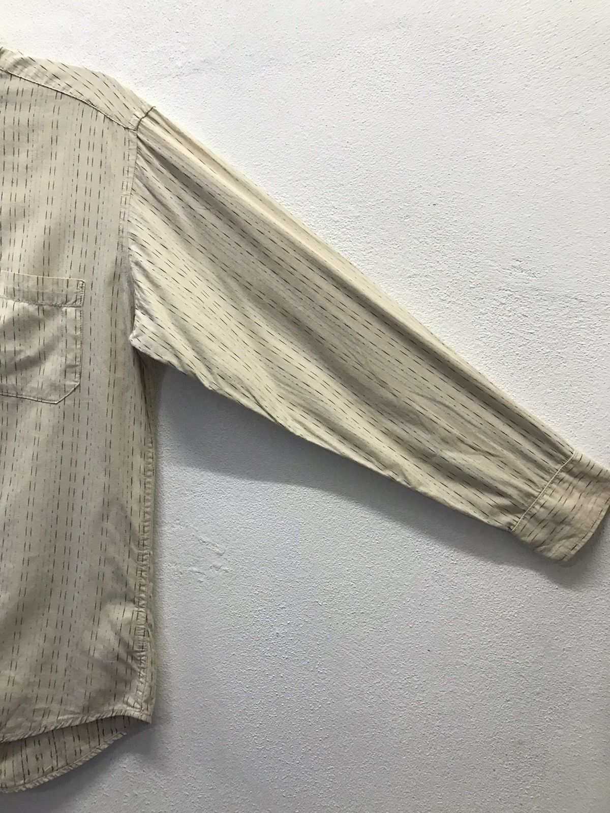 Kansai Yamamoto × Vintage Vintage Kansai Jeans Long Sleeve Shirt Button Up Size US L / EU 52-54 / 3 - 4 Thumbnail