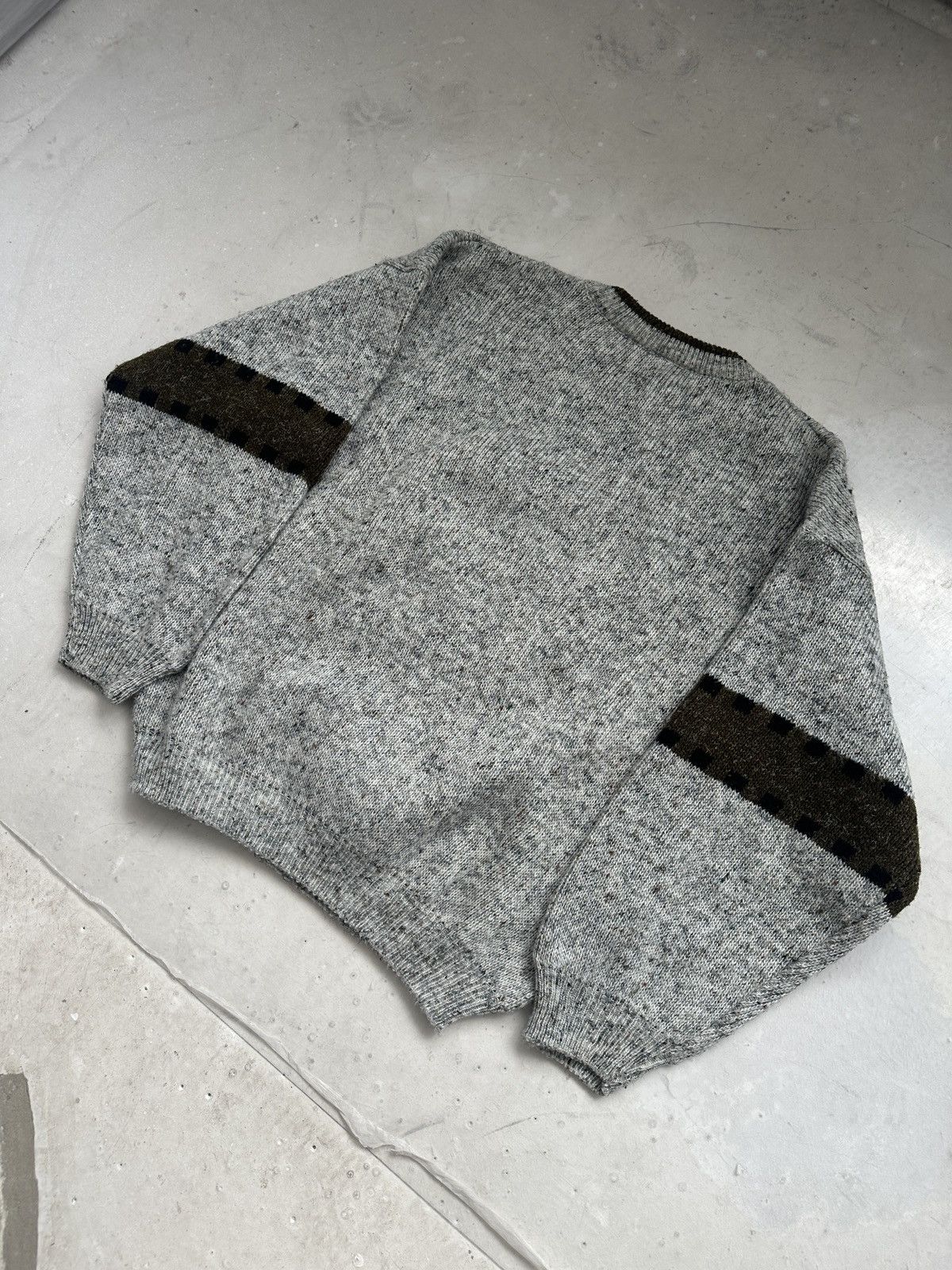 Japanese Brand × Vintage 90s Vintage New York embroided plane knit sweater Size US M / EU 48-50 / 2 - 7 Thumbnail