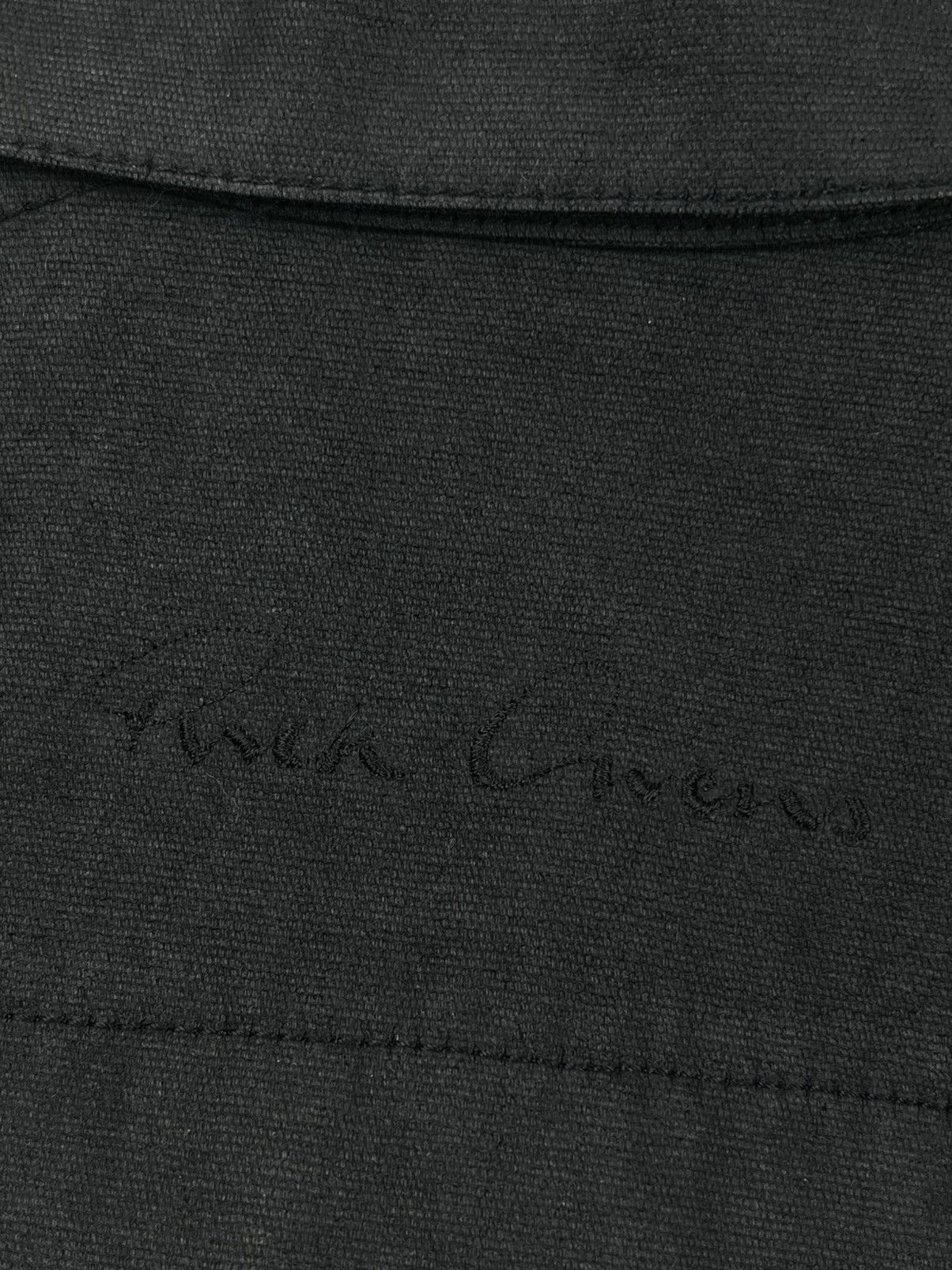 Rick Owens SS03 Rick Owens Suckerball Runway Waxed Cargo Denim Jacket Size US S / EU 44-46 / 1 - 12 Thumbnail
