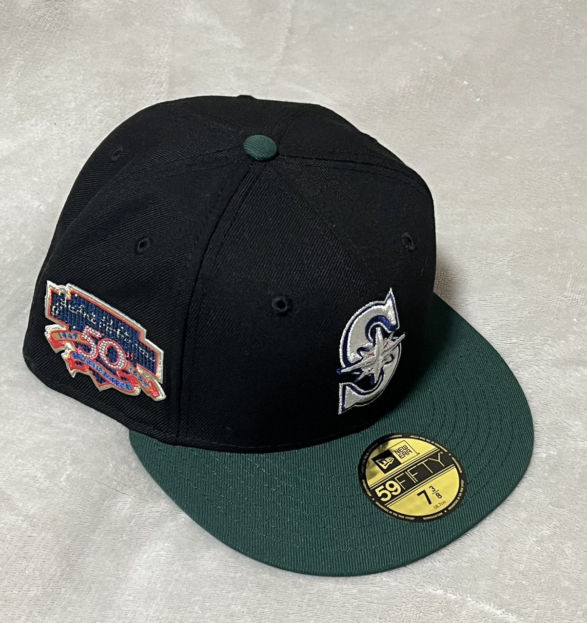 Hat Club 7 3/8 Hat Club New Era 59Fifty Seattle Mariners Rhinestone ...