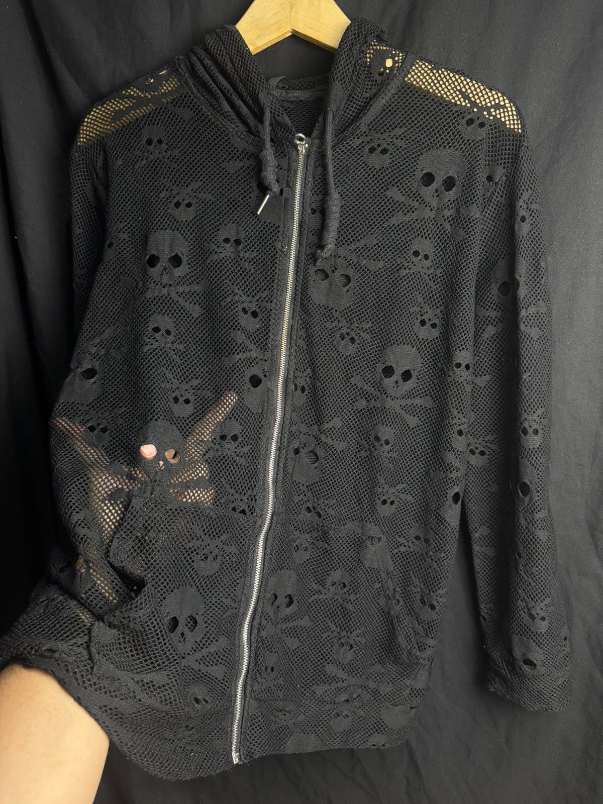 14th Addiction Archived Skulls Net Hoodie Japanese Lgb Styled Size US L / EU 52-54 / 3 - 3 Thumbnail