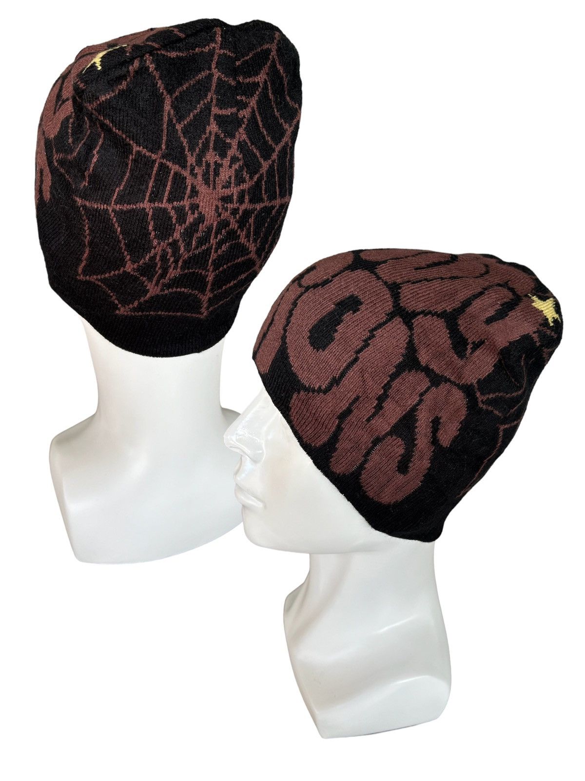 Japanese Brand × Kapital × Vintage Crazy Design Beanie Hats 🕸️☠️ Size ONE SIZE - 8 Thumbnail