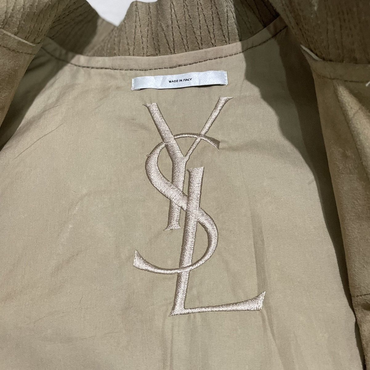 Yves Saint Laurent Rare! YSL Rive Gauche Tom Ford Leather Jacket Size US M / EU 48-50 / 2 - 3 Thumbnail