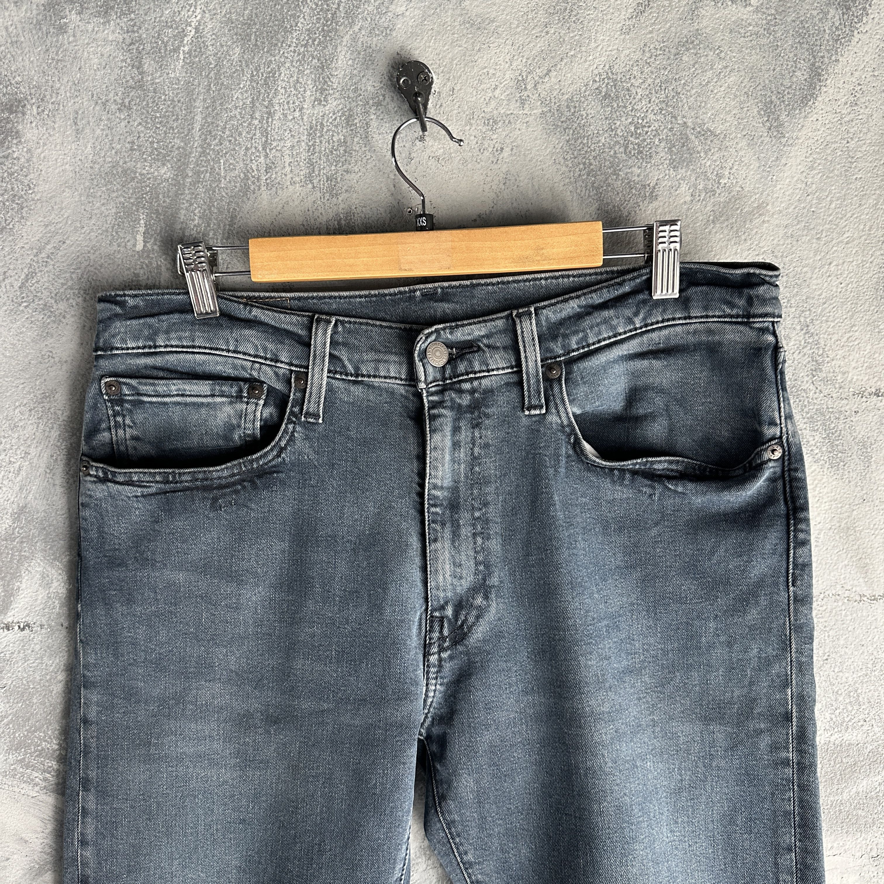 Levi's Levi's 502 Premium Jeans Taper Fit Stretch Denim Big E Size US 34 / EU 50 - 3 Thumbnail