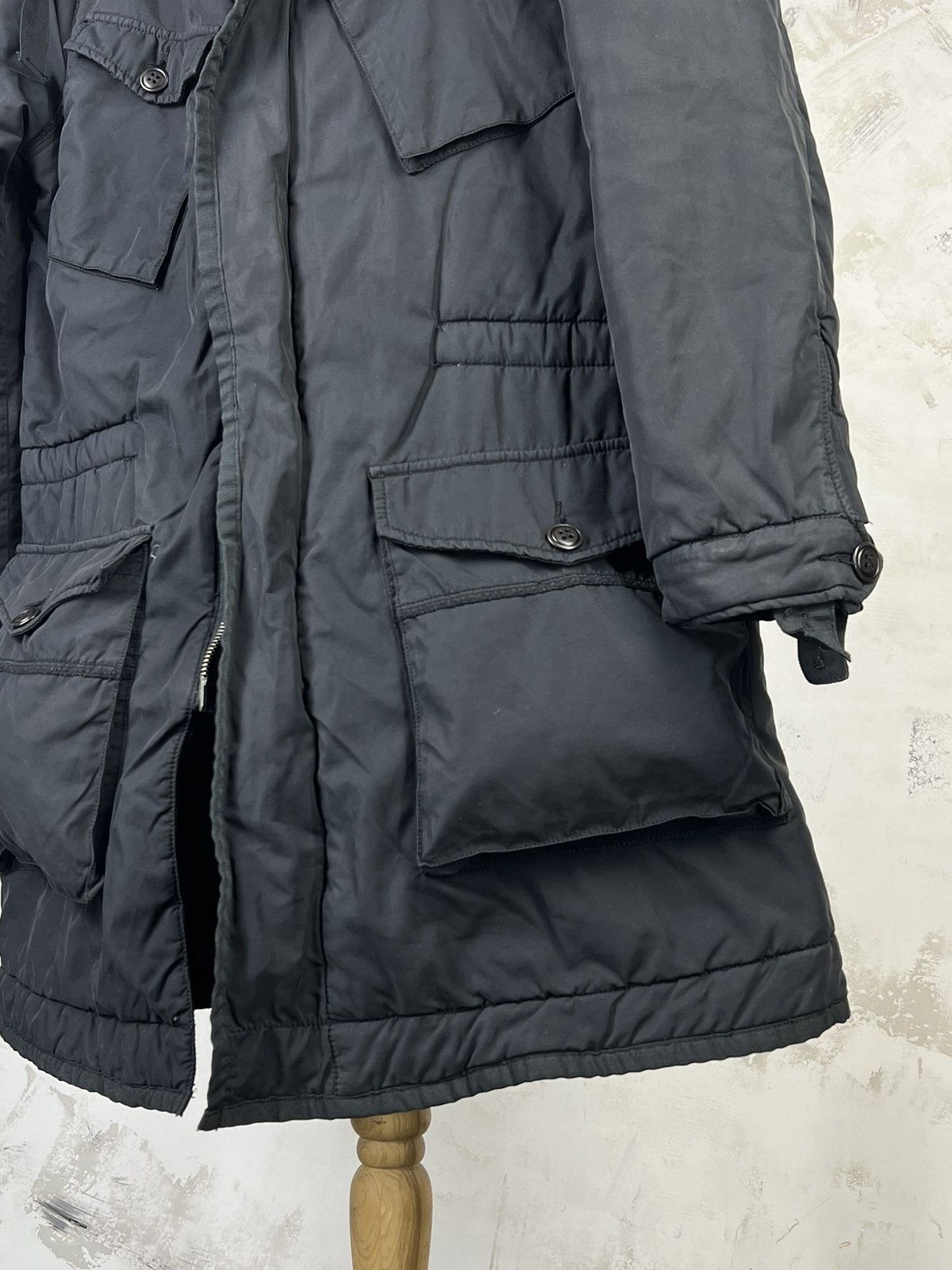 Diesel Vintage Diesel Hooded Parka Utility Military Style M-L Size US L / EU 52-54 / 3 - 7 Thumbnail