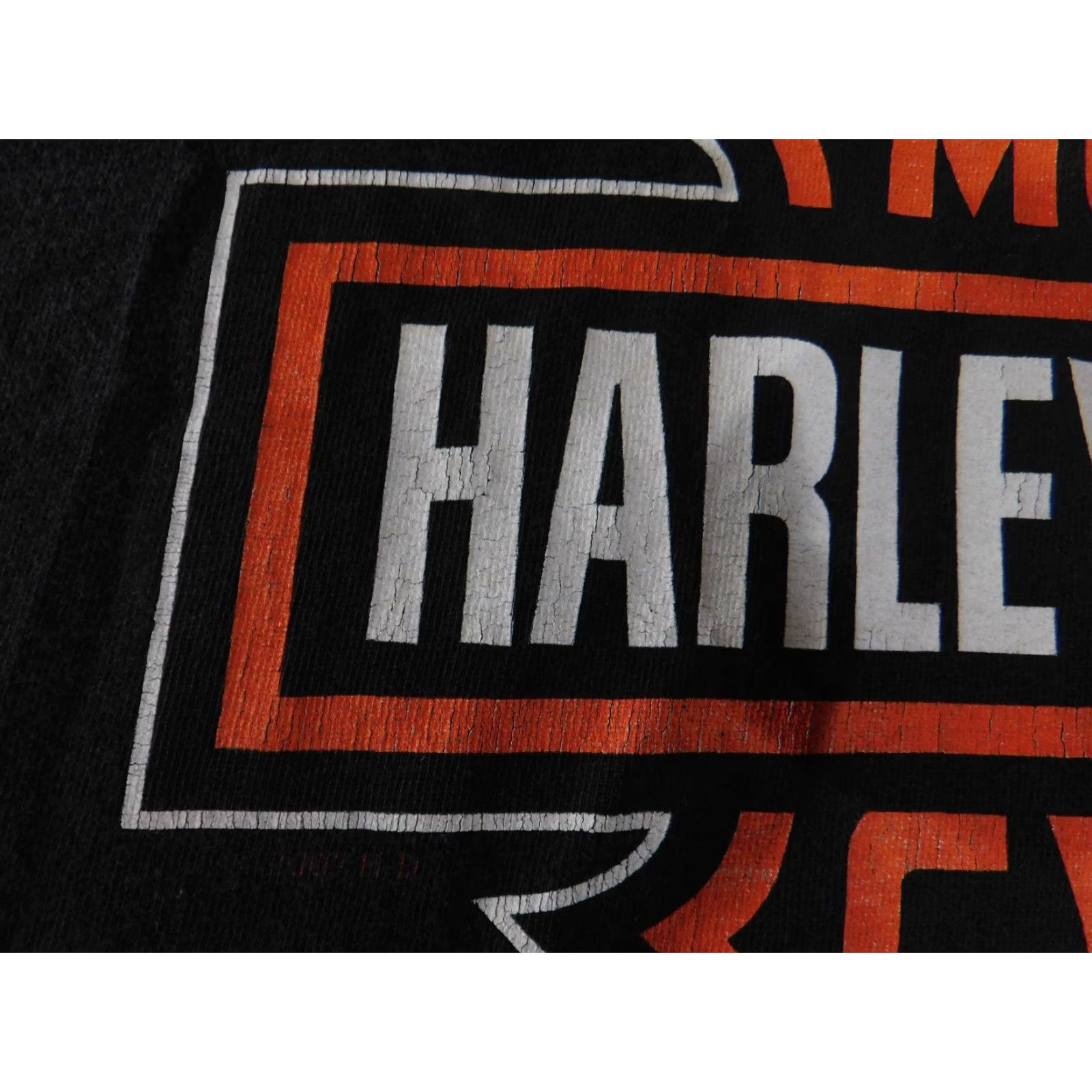 Harley Davidson Harley-Davidson Mens Shirt T-Shirt 3XL Black Crew Neck Short Sleeve Cotton Logo Vintage? Size US XXL / EU 58 / 5 - 6 Thumbnail