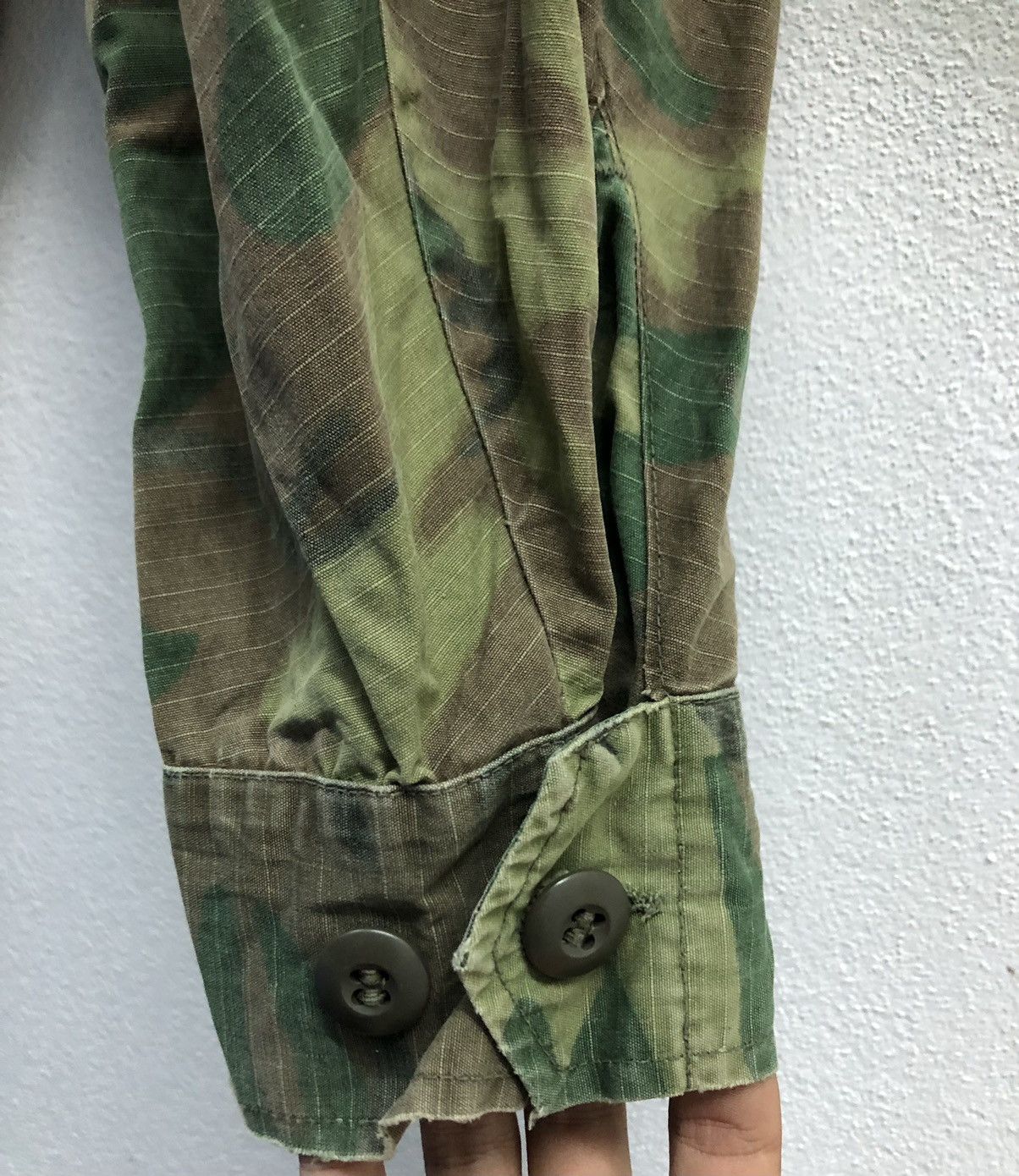 Vintage Vintage Us Army Woodland Camo Military Field Jacket Size US L / EU 52-54 / 3 - 9 Thumbnail